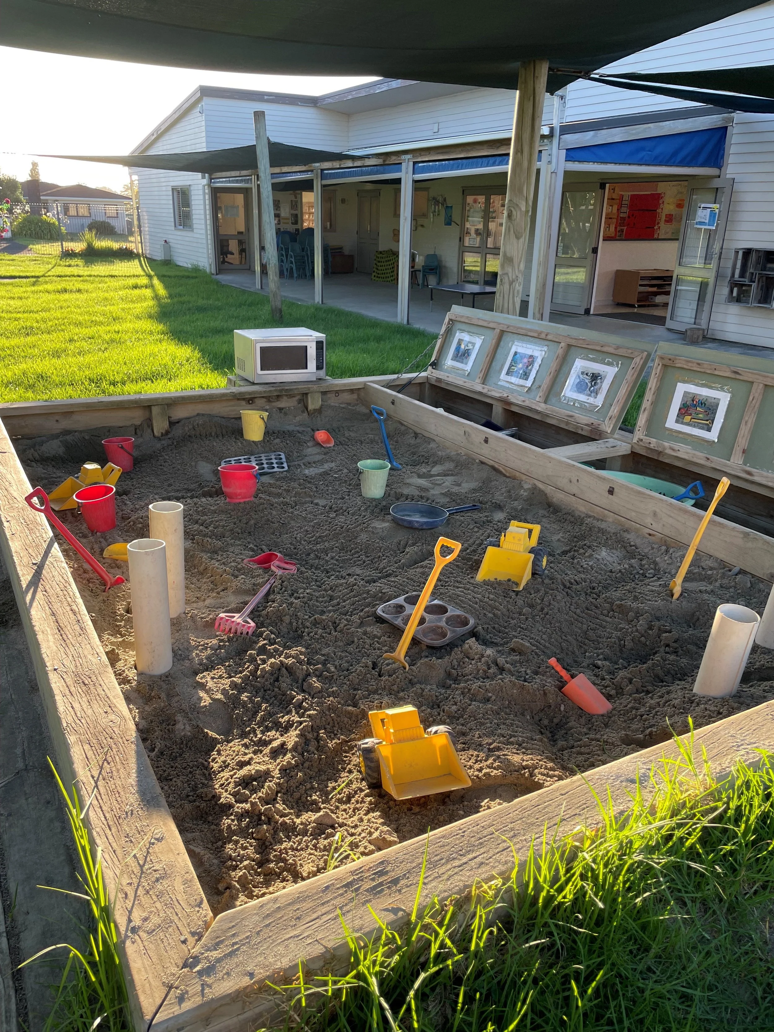 Early morning in the Sandpit
