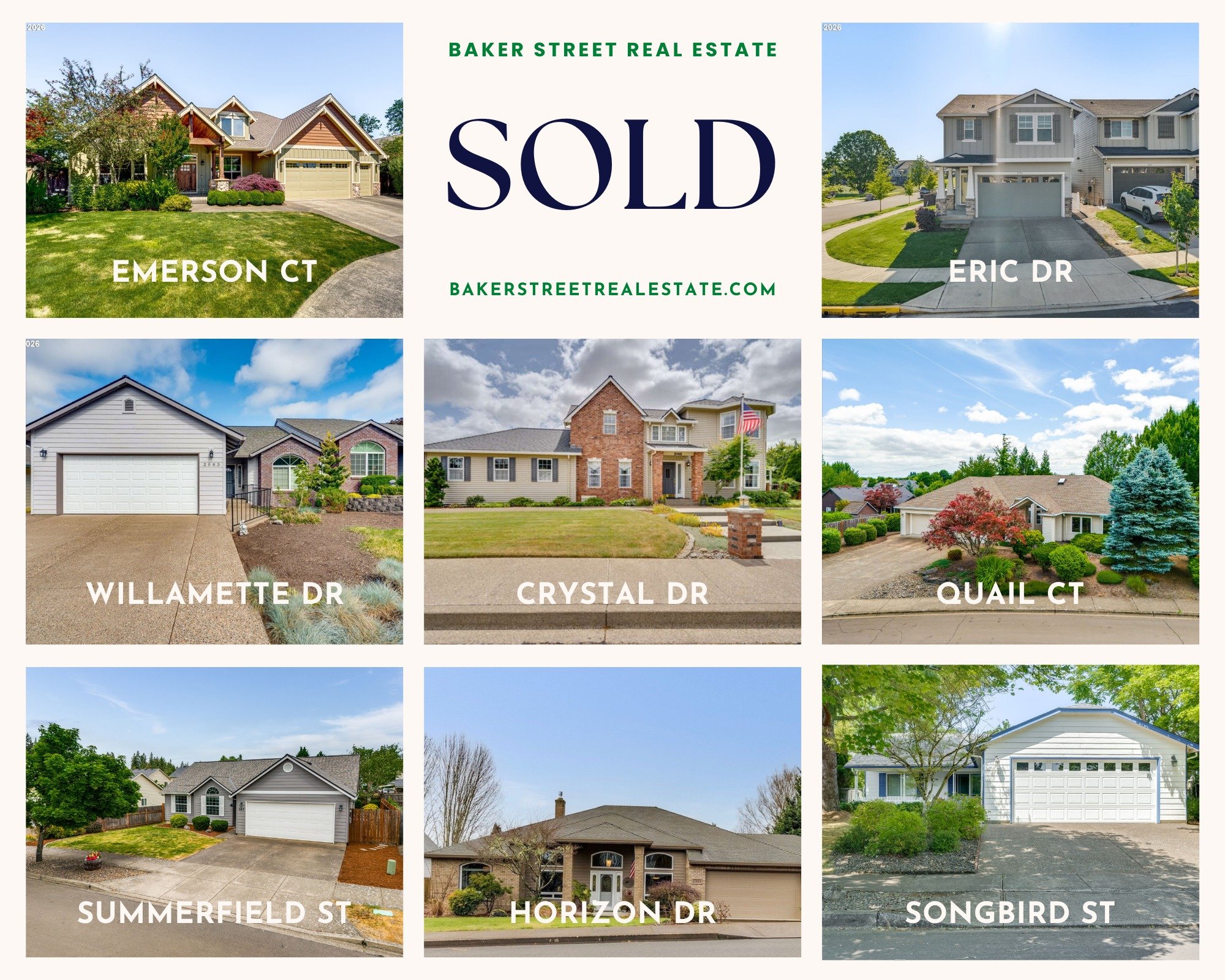 It&rsquo;s been a busy summer at Baker Street Real Estate, and we&rsquo;re feeling especially grateful for the wonderful people who trust us with their homes and their next chapters. ❤️

Thank you for choosing us and allowing us to be part of these i
