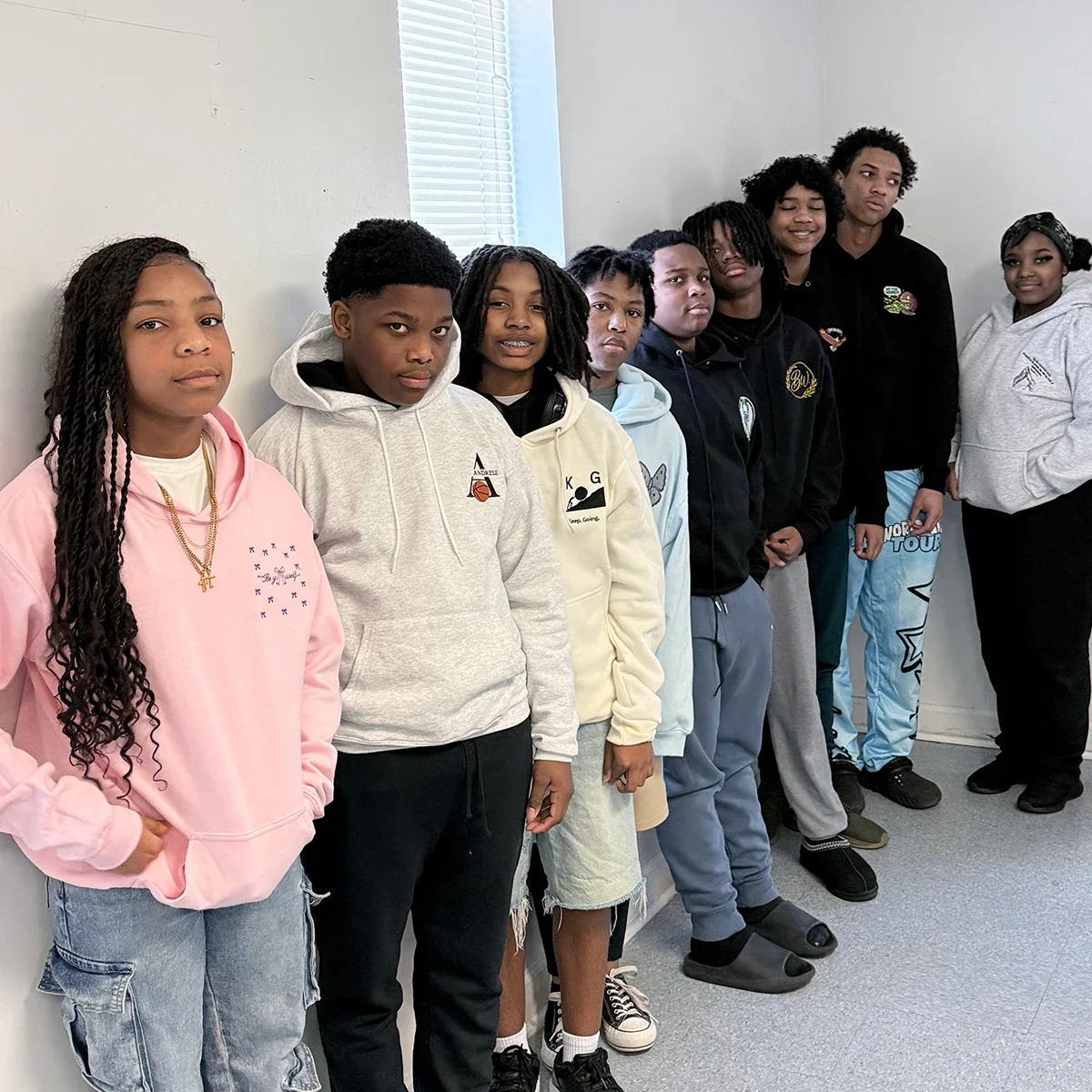 Photo of kids from the Learn-2-Earn program.