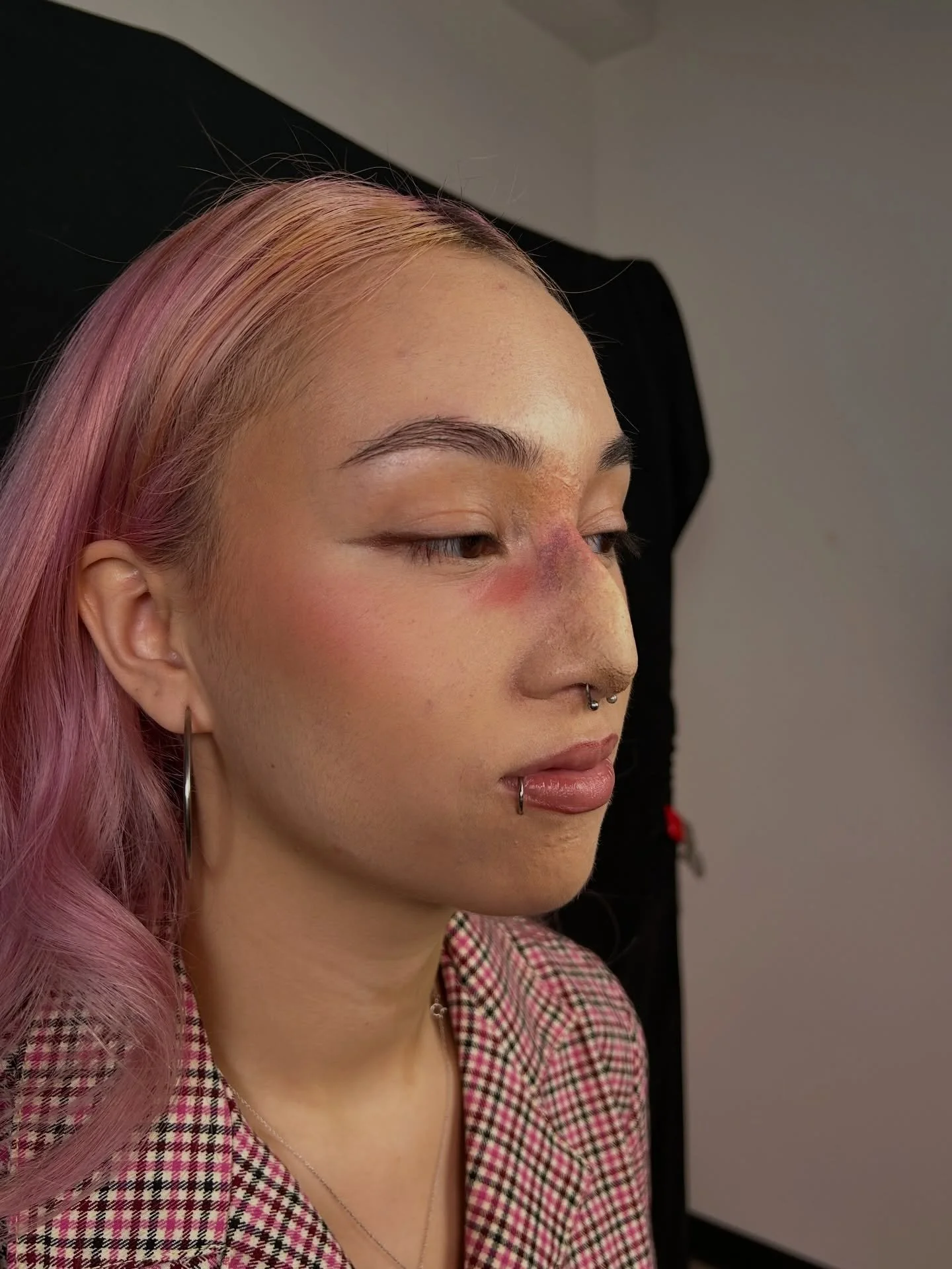 Next, a series of makeup looks we&rsquo;ve been working on since the beginning of the semester, throughout our  sculpting and molding/casting classes. 
Then applied in our last few weeks of our Makeup and prosthetic class! 
Featuring my beautiful and