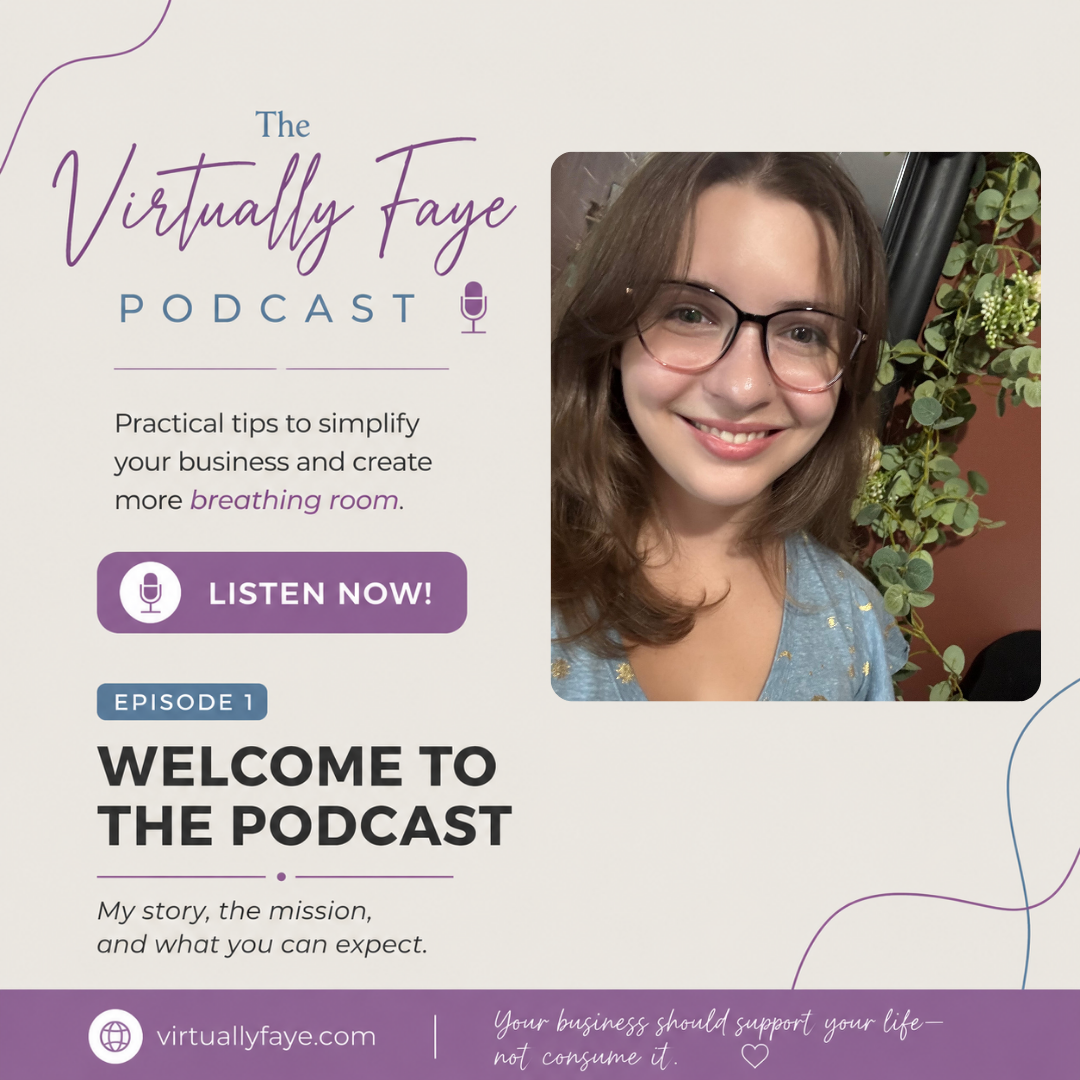 Welcome to The Virtually Faye Podcast