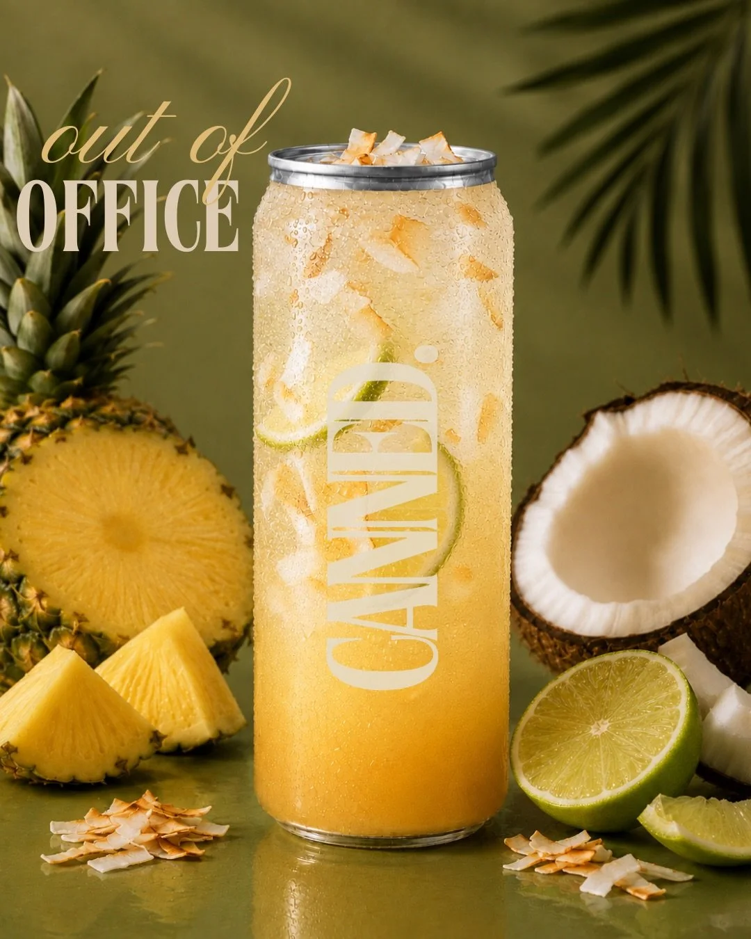 Out of Office &mdash; the escapist 🌴

Pineapple, coconut, and lime in a drink that feels like ignoring your responsibilities in the best possible way.

Your inbox can wait 🤭📧