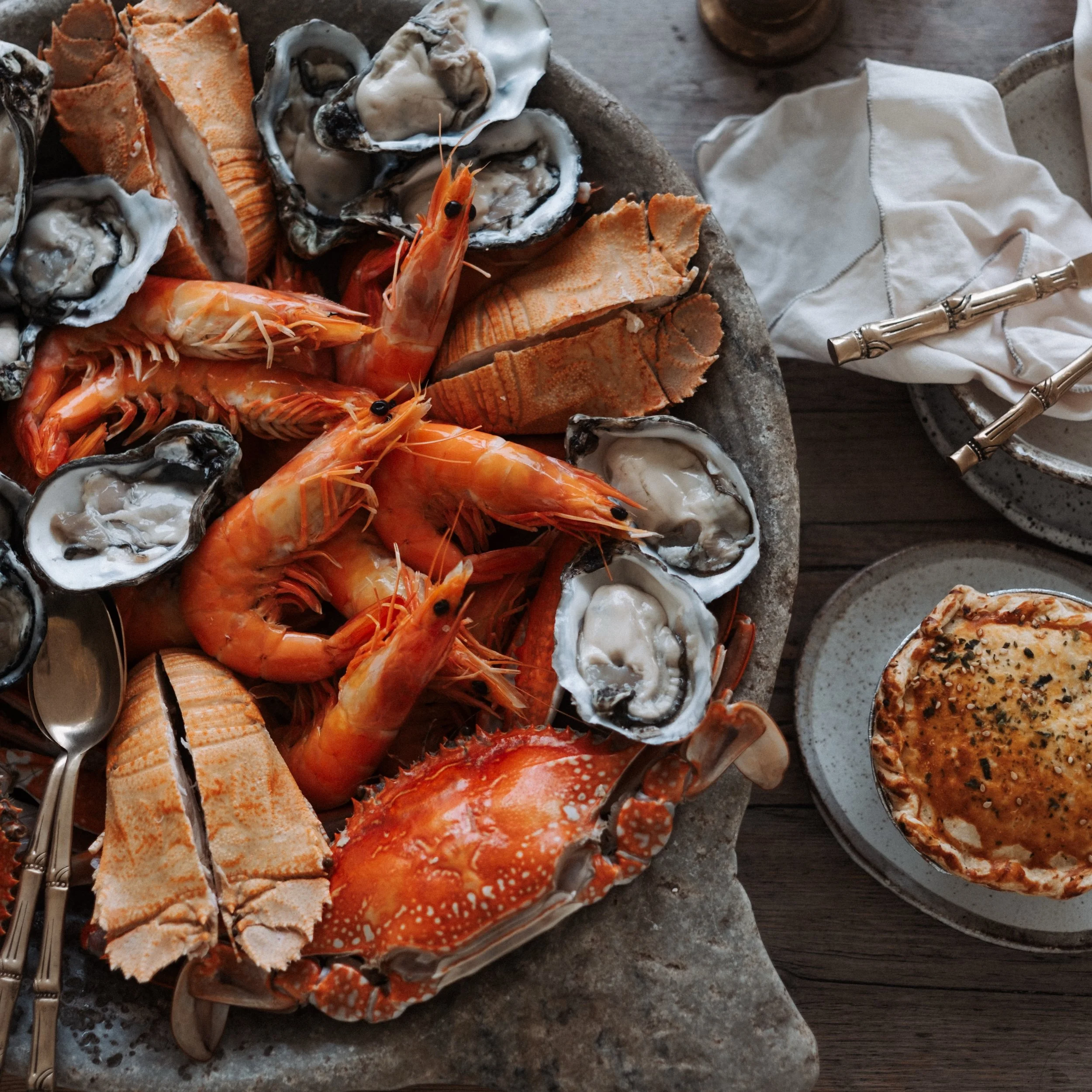 Slowing down and making time for family and friends always involves food! 

Port Stephens has the most amazing selection of fresh food suppliers and providores

We&rsquo;ll give you the run down when you book your stay with us so you can enjoy more t
