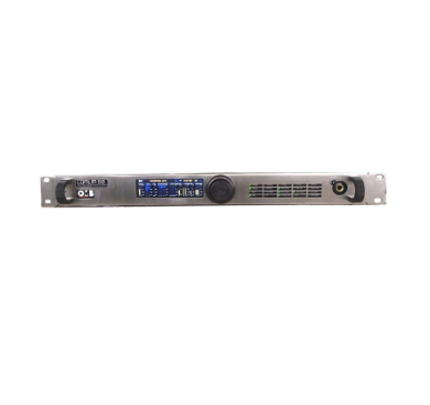 Audio processor rack unit with controls and display