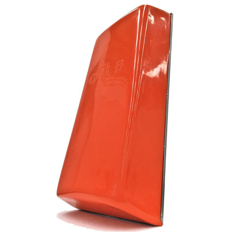 A red reckoning pad with the word 'OLB' embossed on it.