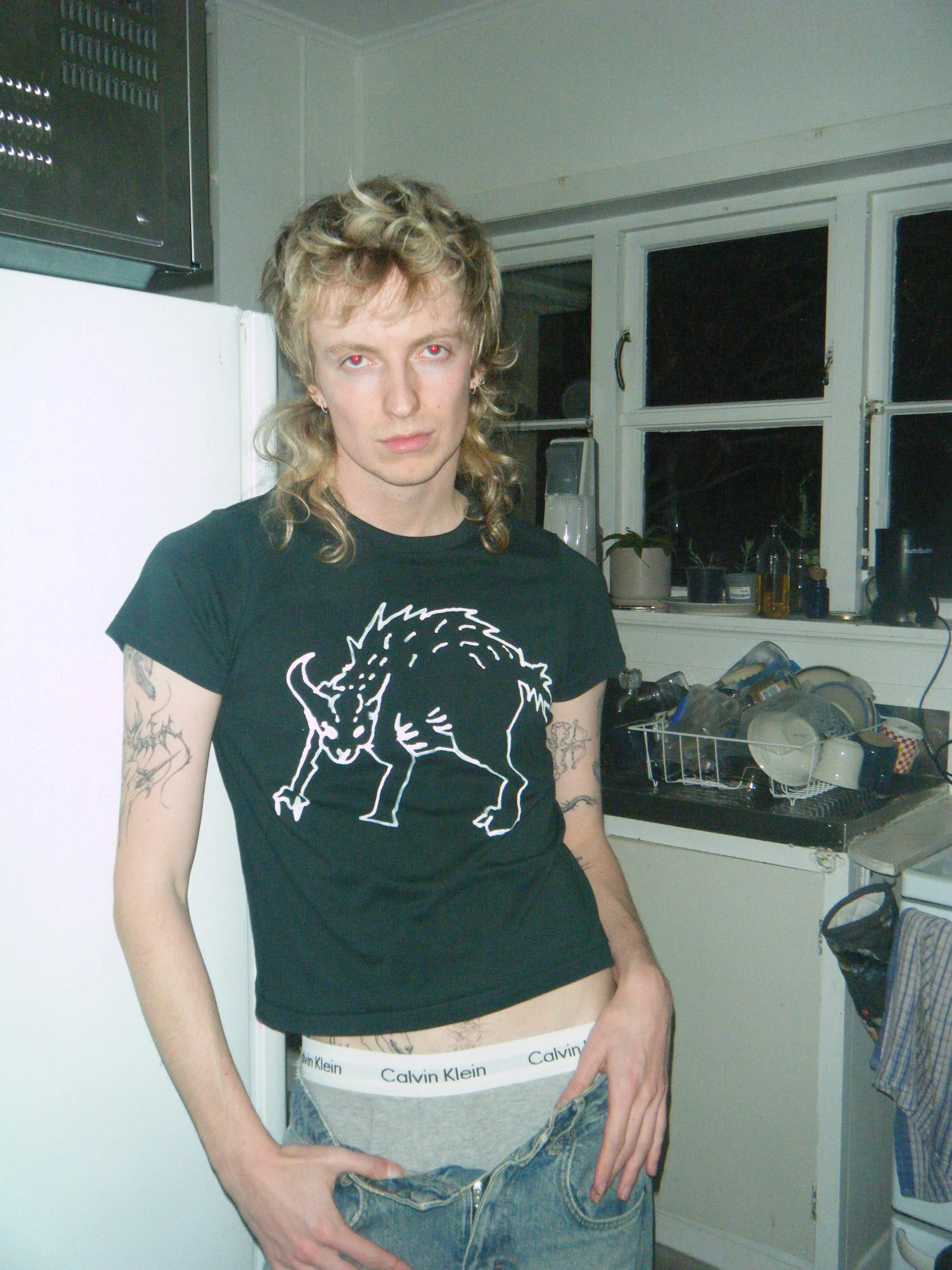 Mad Cat Tee - Small