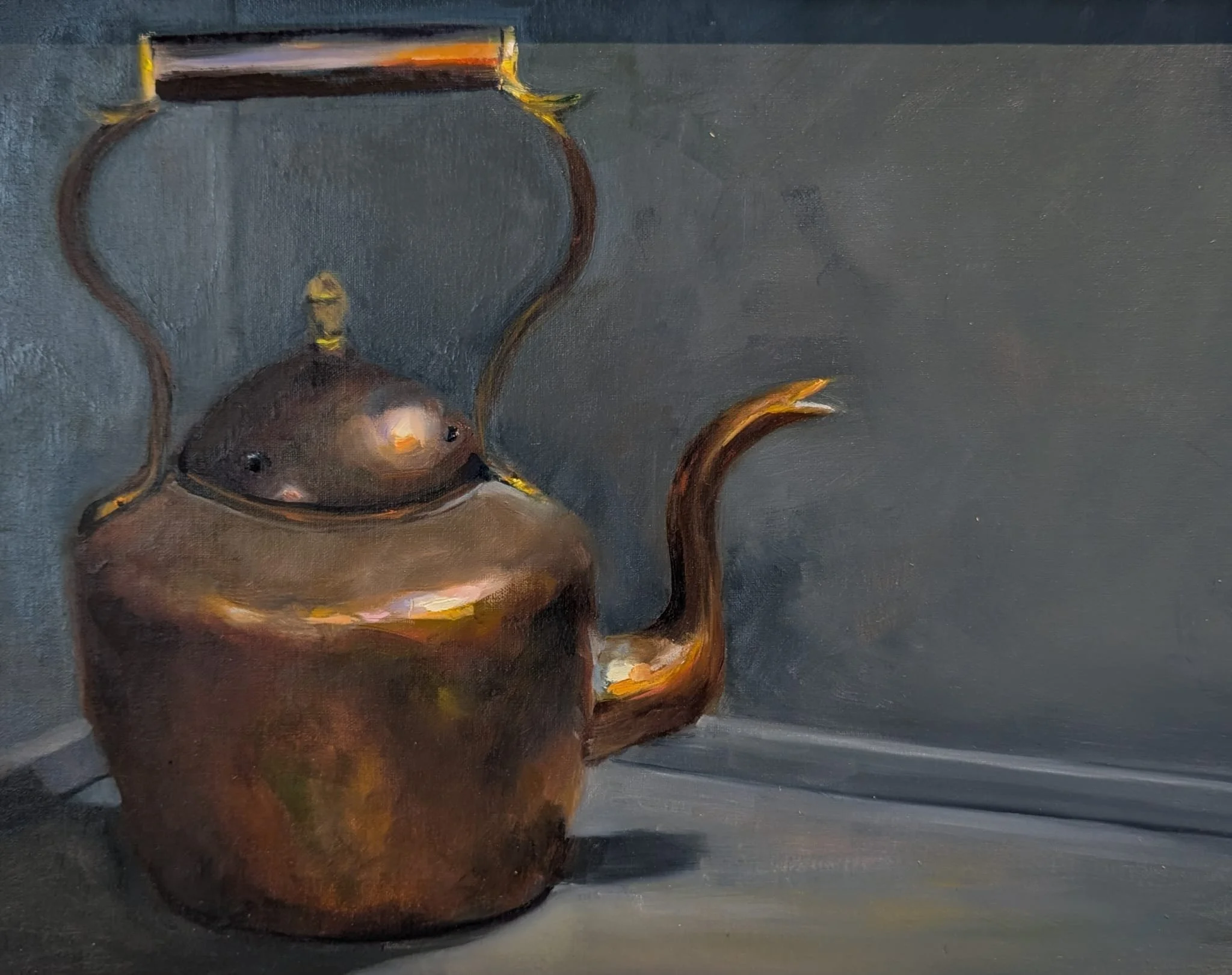 Brass kettle