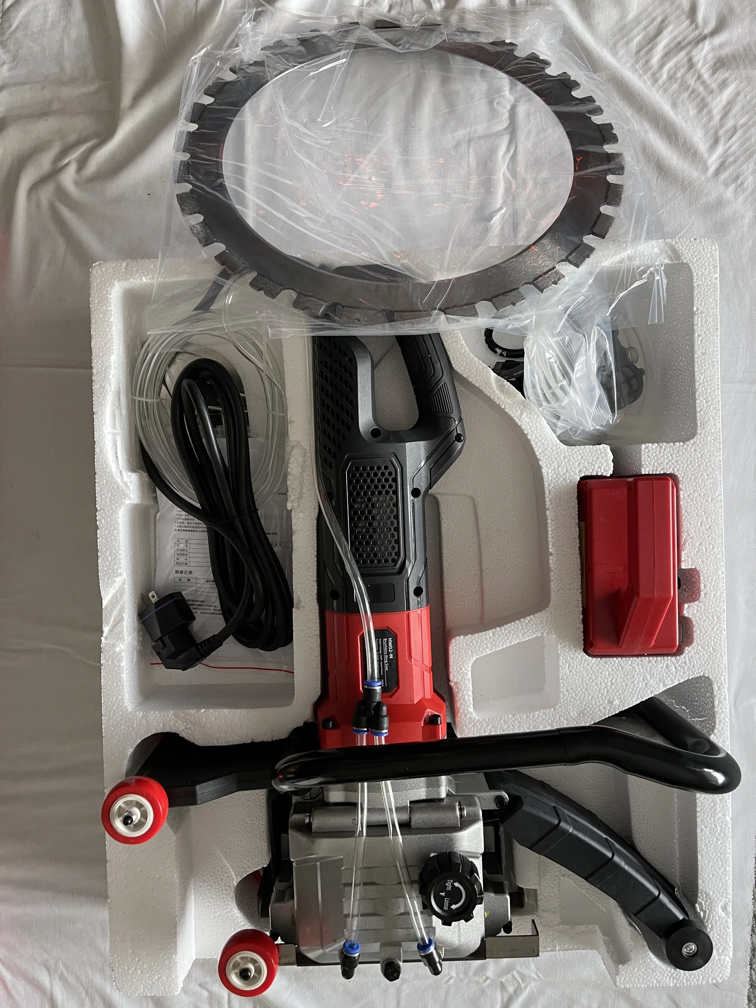 HW62-M Professional Electric Ring Saw with Water Cooling – 6800W