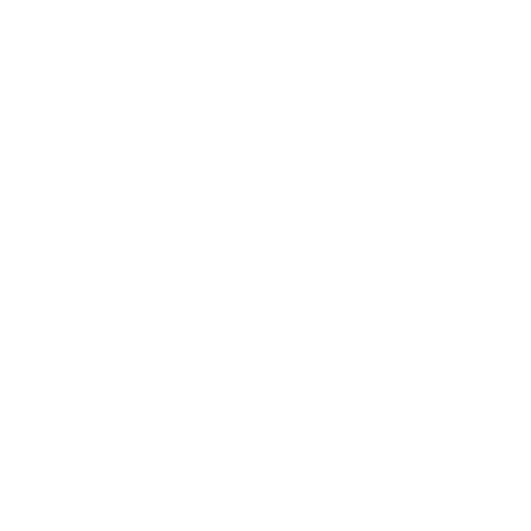 Black background with white logo of a geometric flower and text that reads 'garden of vegan.'