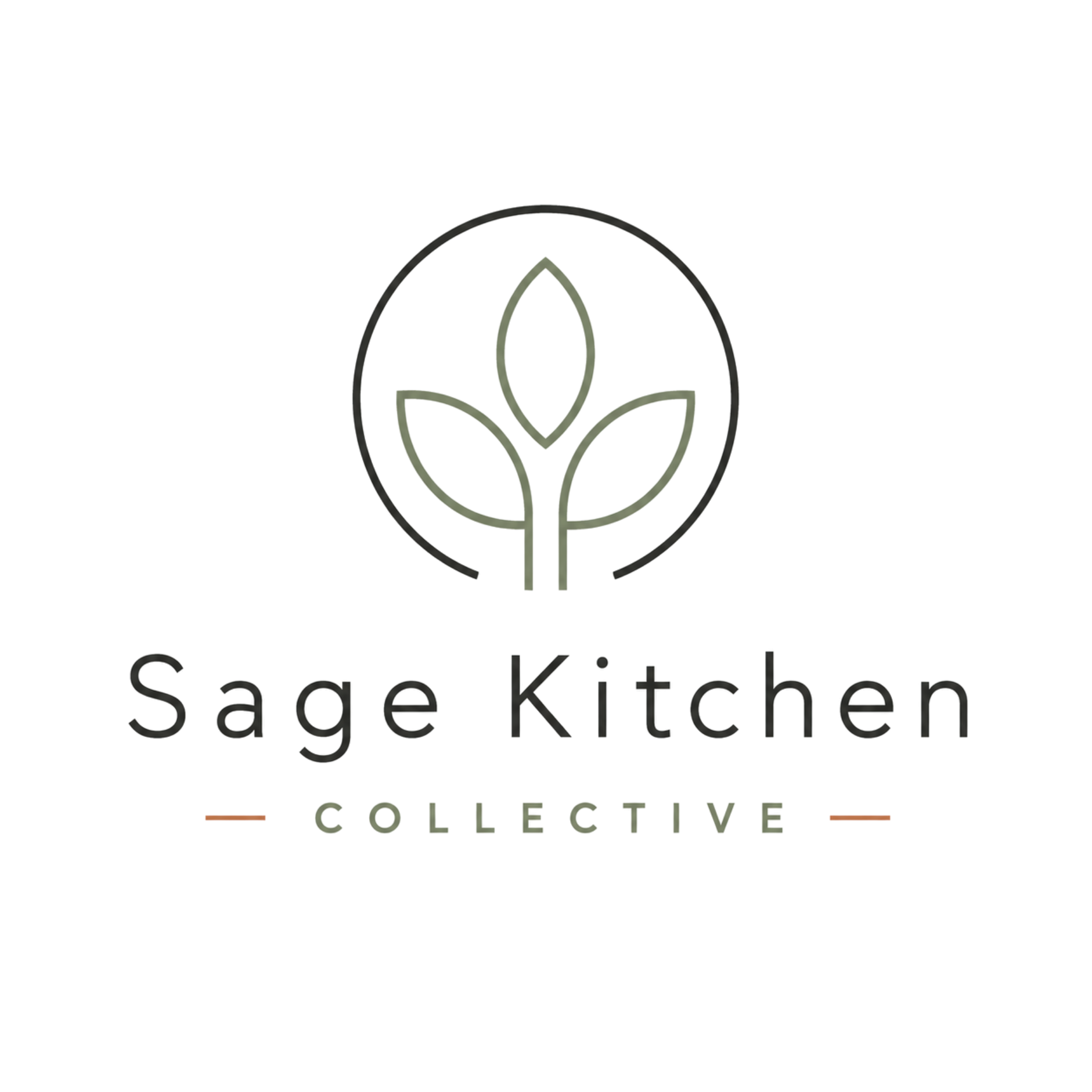 A logo featuring a stylized sprouting plant within a circular outline, with the text 'Space Kitchen' below, and the phrase 'CELEBRATE' underneath.