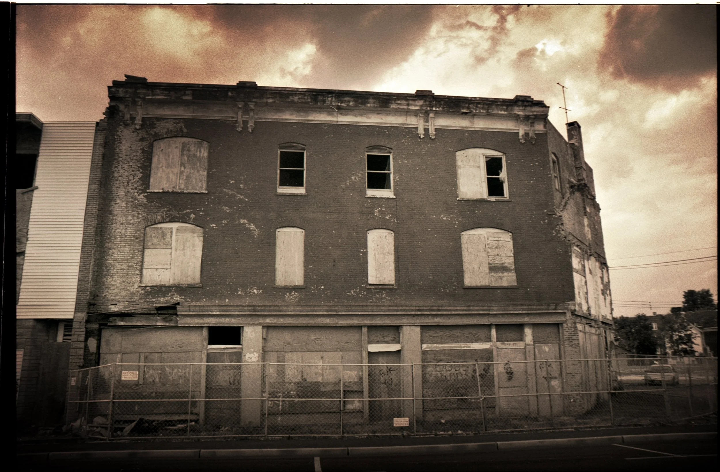 Asbury Park, New Jersey - Holga on 120 Black and White film.
