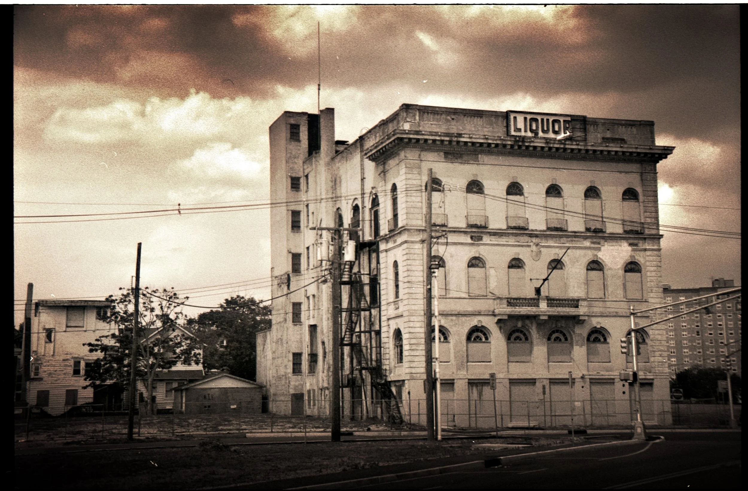 Asbury Park, New Jersey - Holga on 120 Black and White film.