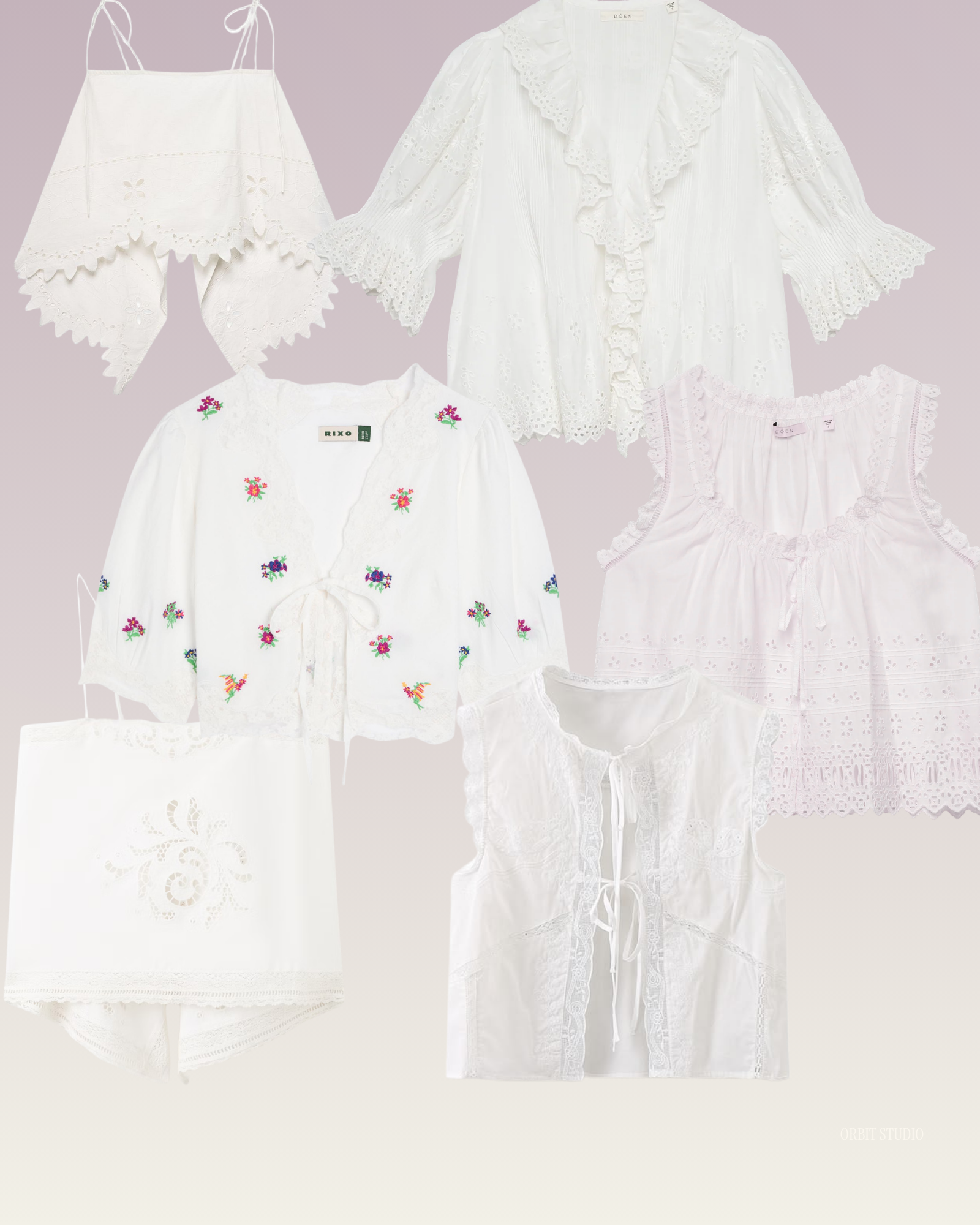 The Best White Broderie Anglaise Tops