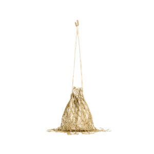 Zara Gathered Sequin Bucket Bag
