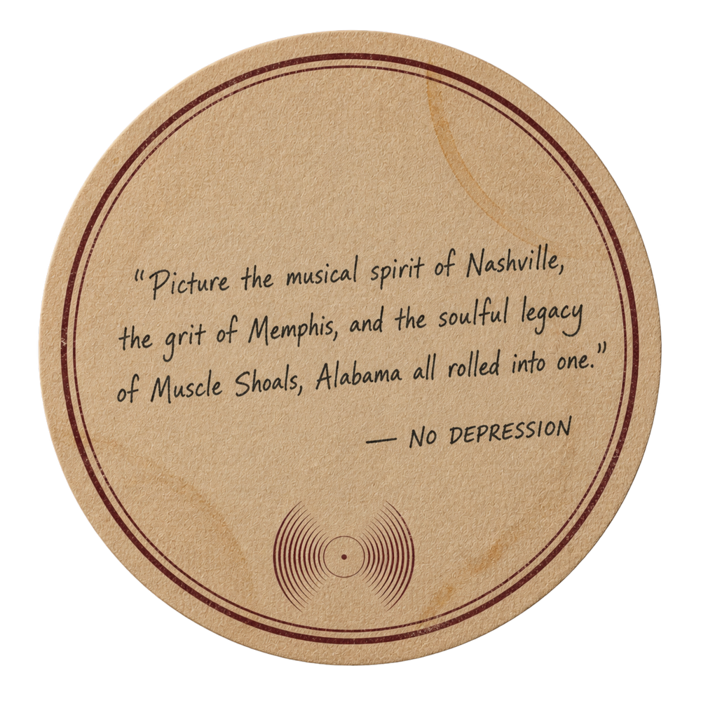 No Depression on Kenny Sharp: Nashville, Memphis, and Muscle Shoals, all rolled into one.
