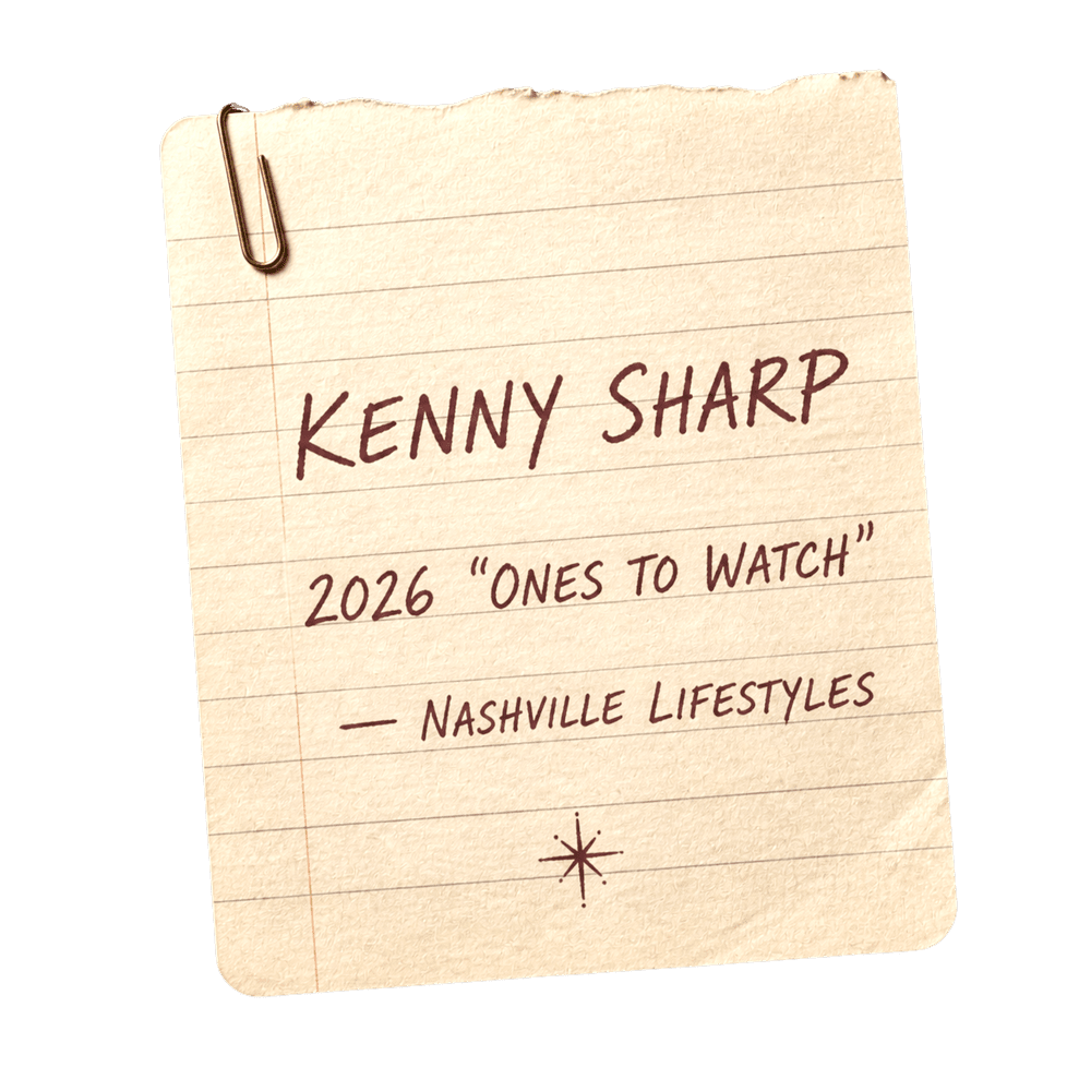 Nashville Lifestyles: Kenny Sharp, 2026 Ones to Watch.