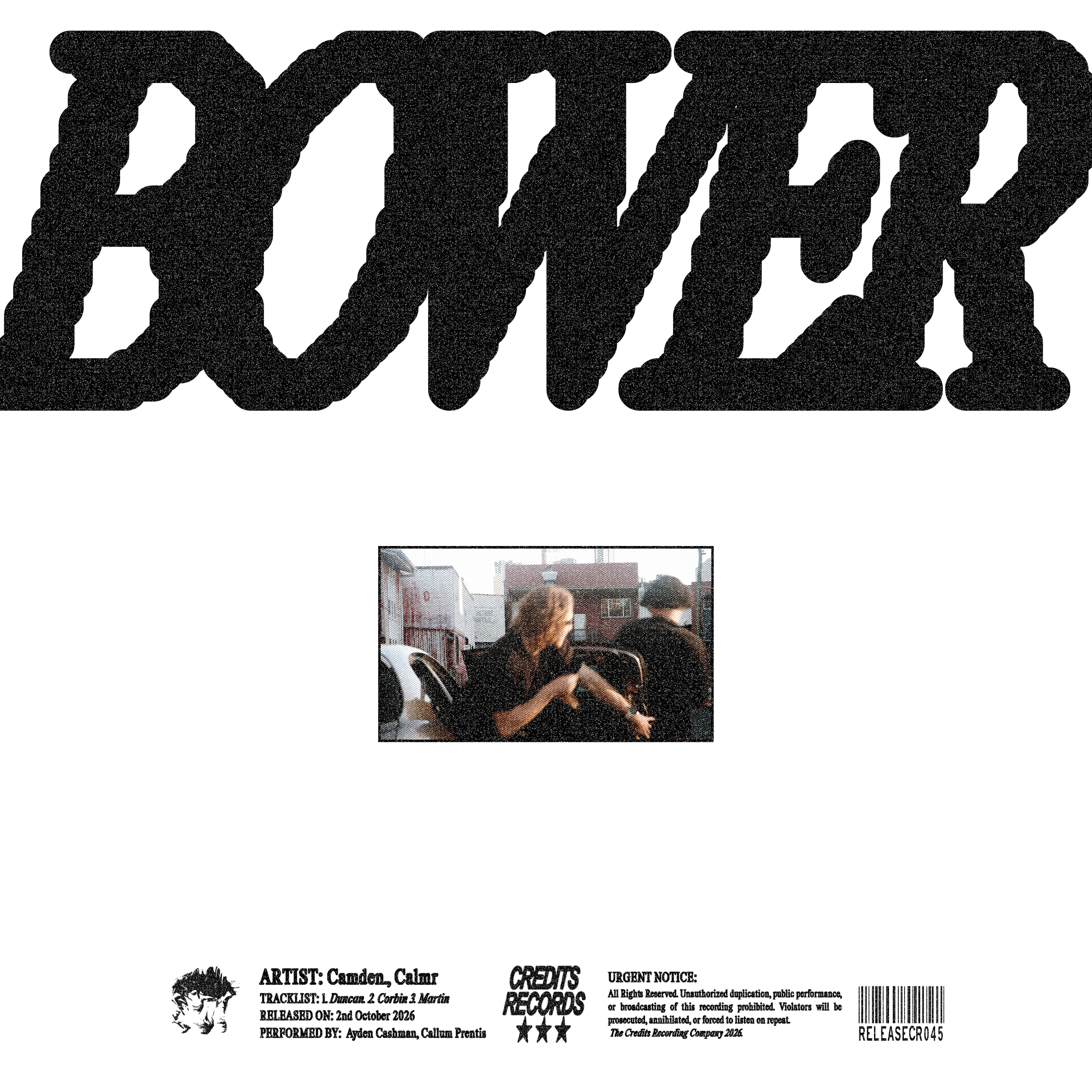 Camden, Calmr - Bower EP
