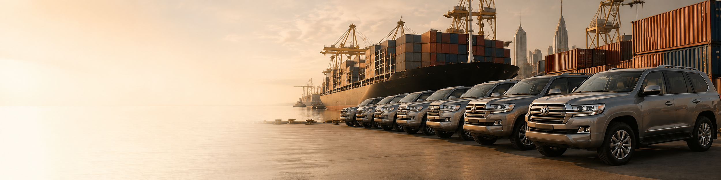 West Africa vehicle import, vehicles for Guinea-Bissau, vehicles for Senegal, vehicles for Gambia, vehicles for Guinea, vehicles for Sierra Leone, vehicles for Côte d’Ivoire, Gulf to West Africa trade.