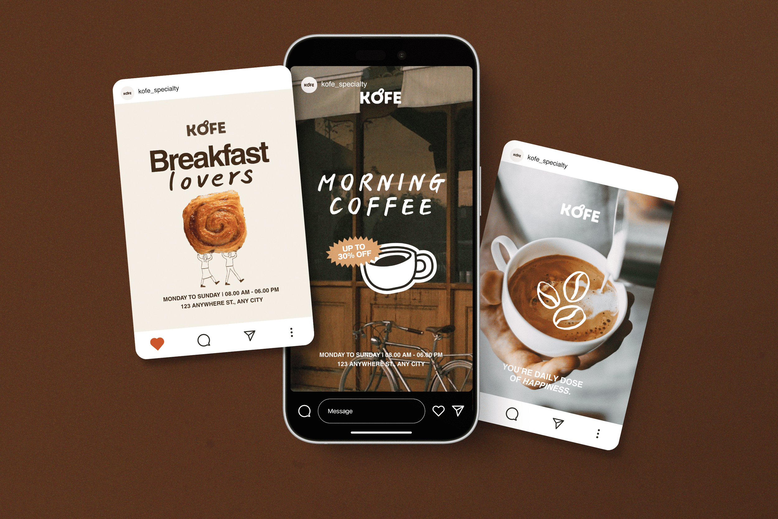 kofe caffetteria specialty post Instagram