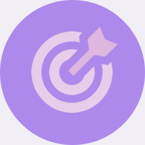 Strategic business planning icon representing long-term growth, clear positioning, and business direction.