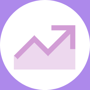 Asset-backed business division icon representing investment, growth, and strategic business development