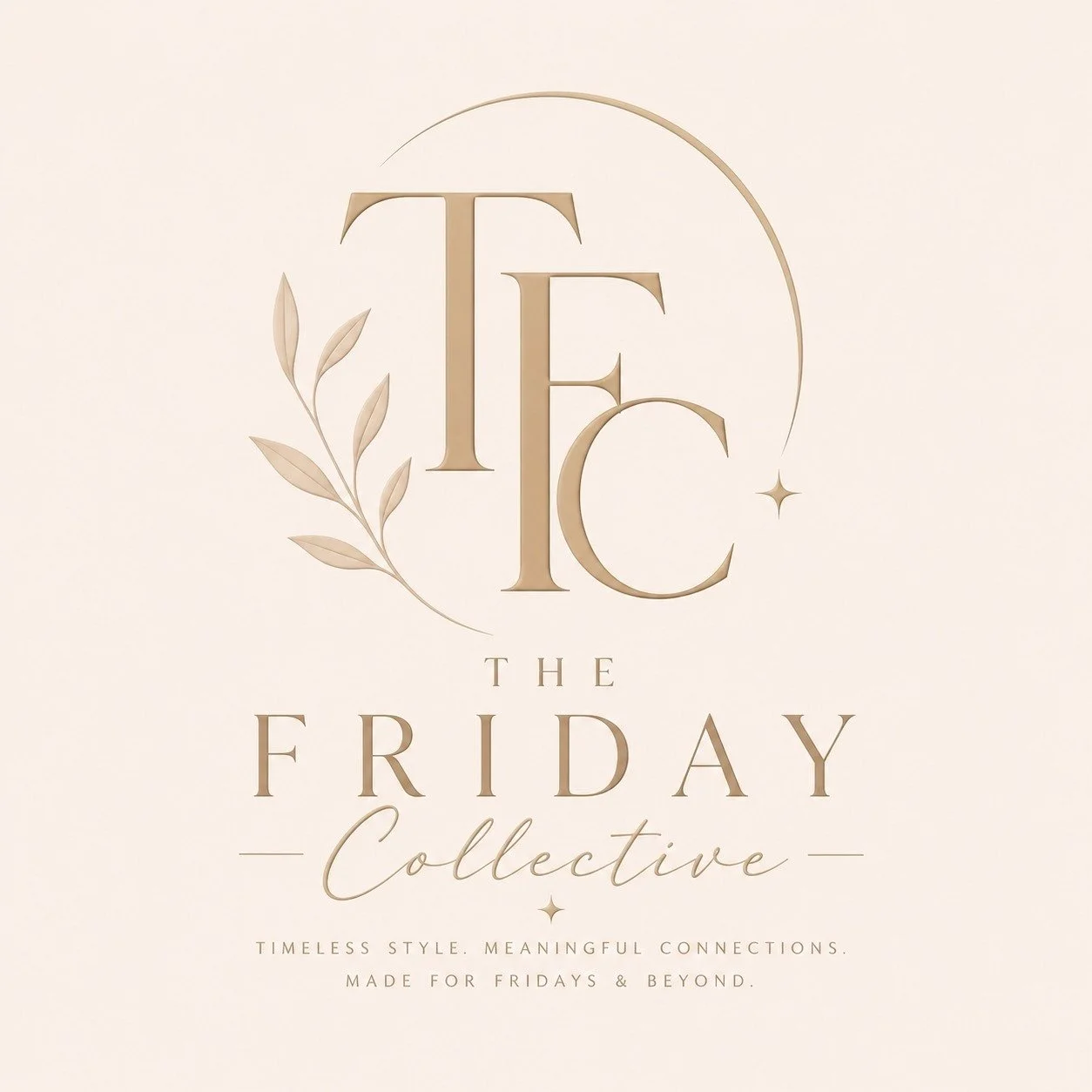 The Friday Collective logo, offering home and digital goods designed for comfort, organization, and everyday living.