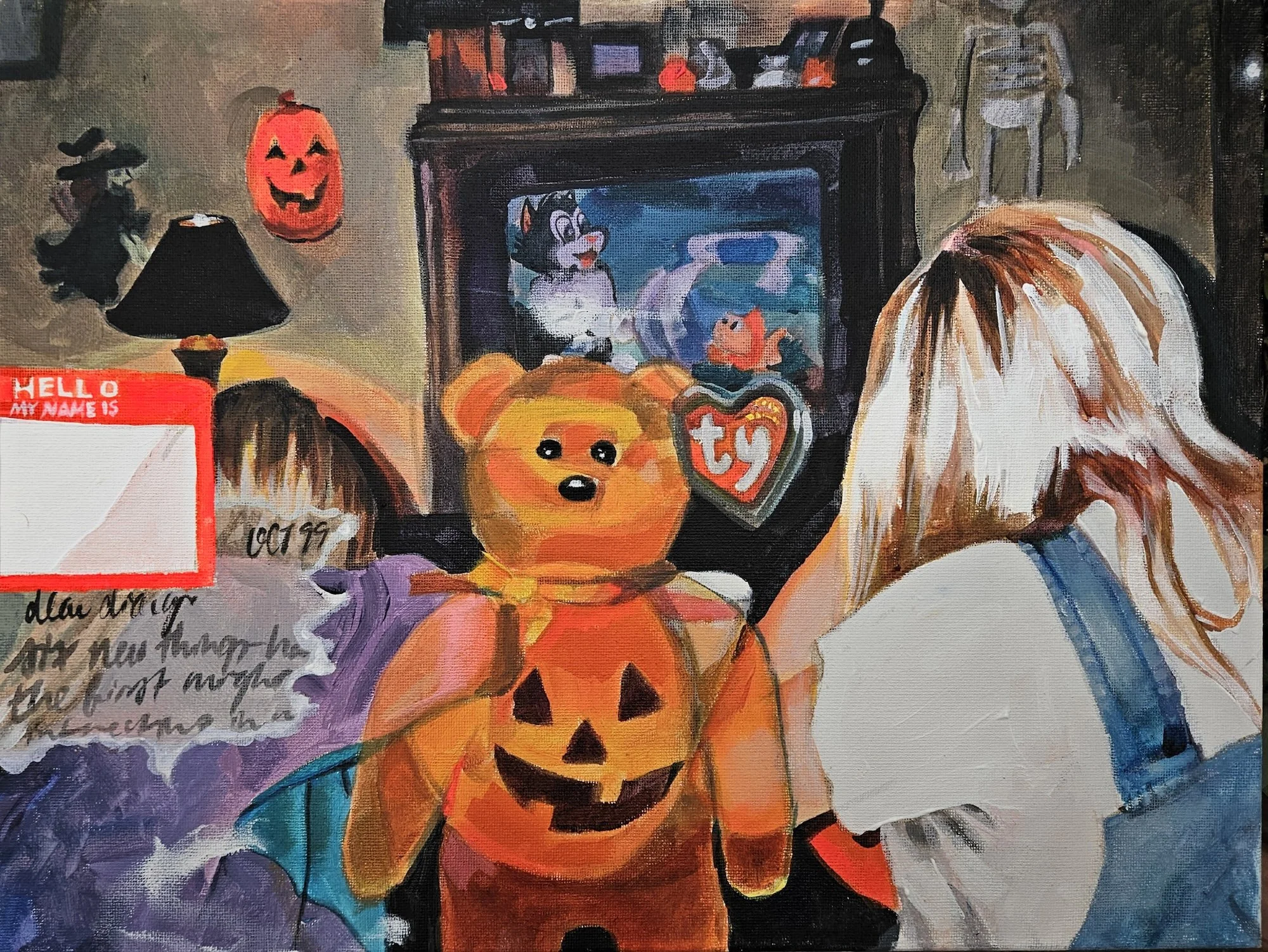 The Little Things, 2026, Acrylic on Canvas, 30 x 40 cm