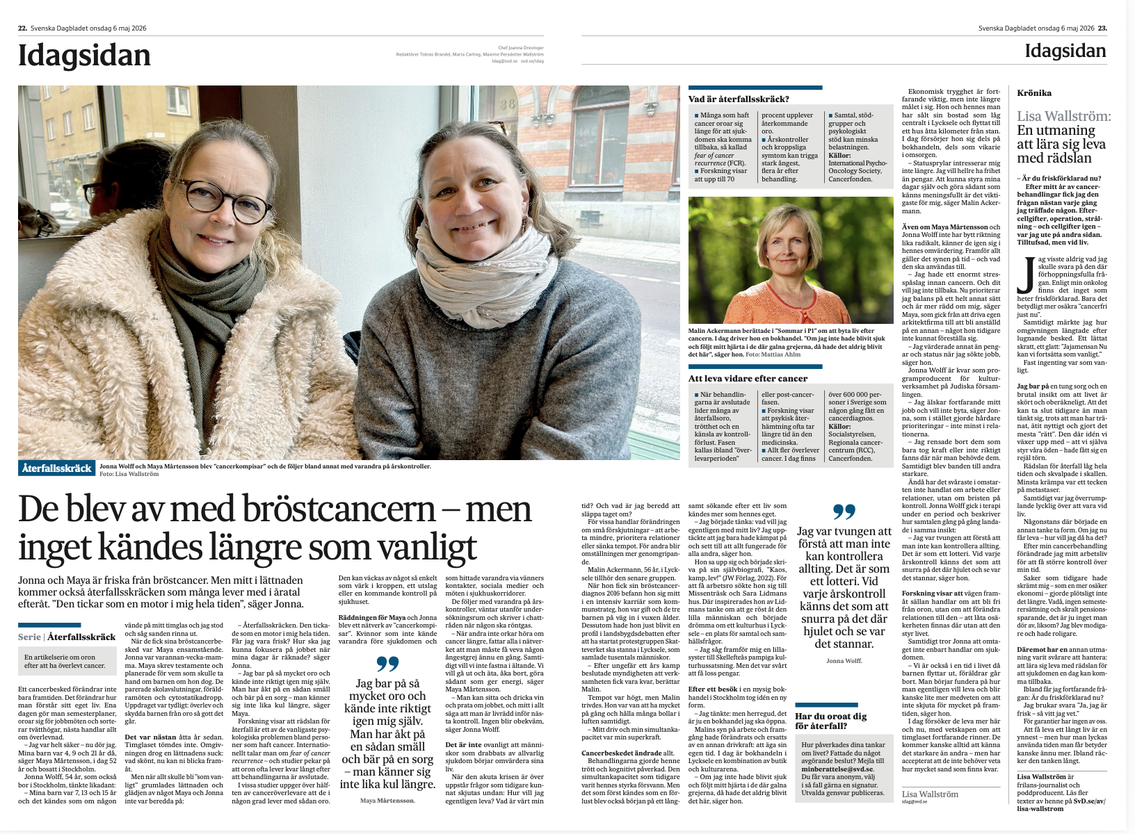 Återfallsskräcken – SvD