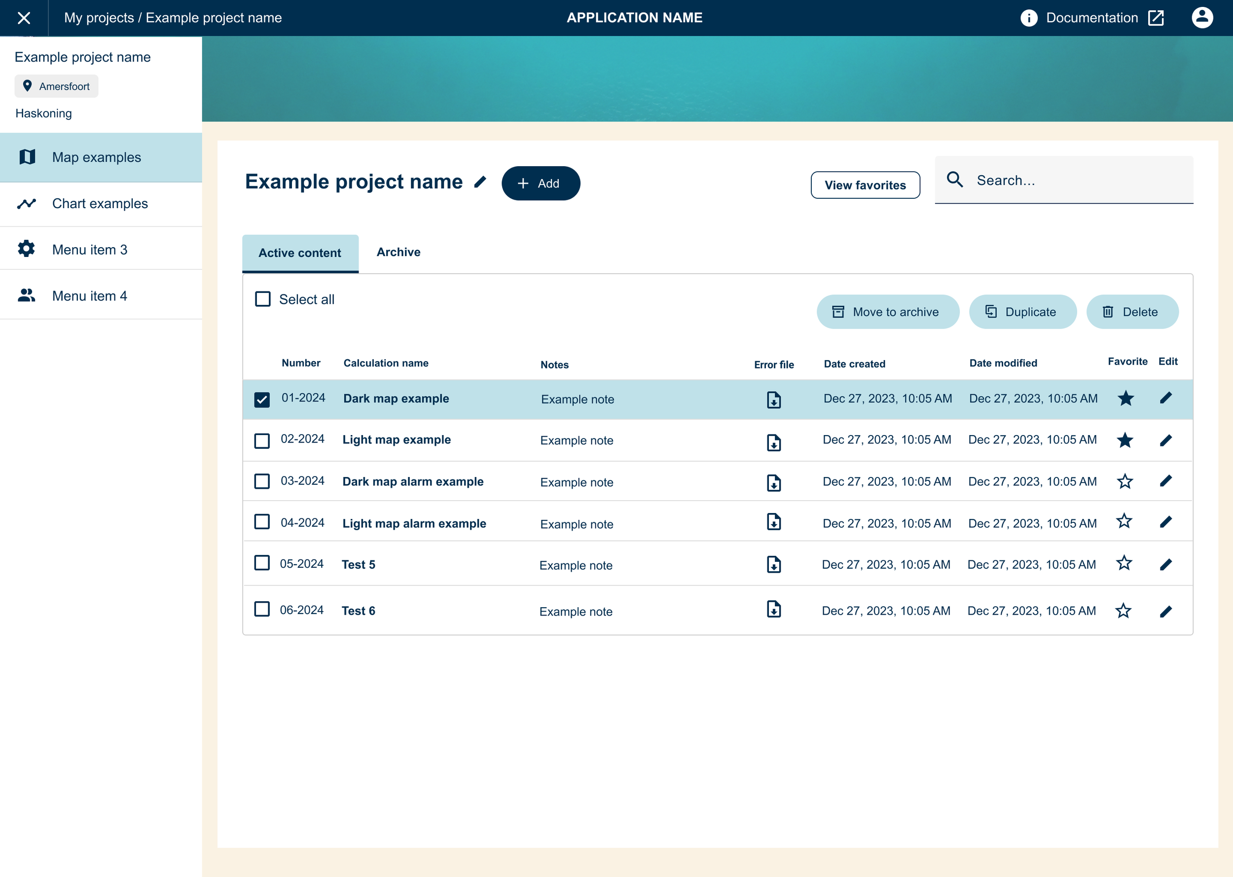 Blue theme - table with links.png