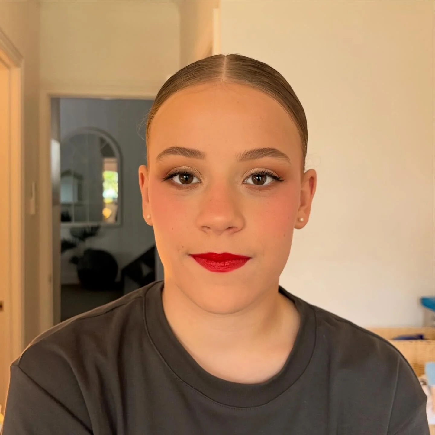 Dance competition makeup for the lovely, Charlotte. Good luck, Charlotte! 🤩🥳