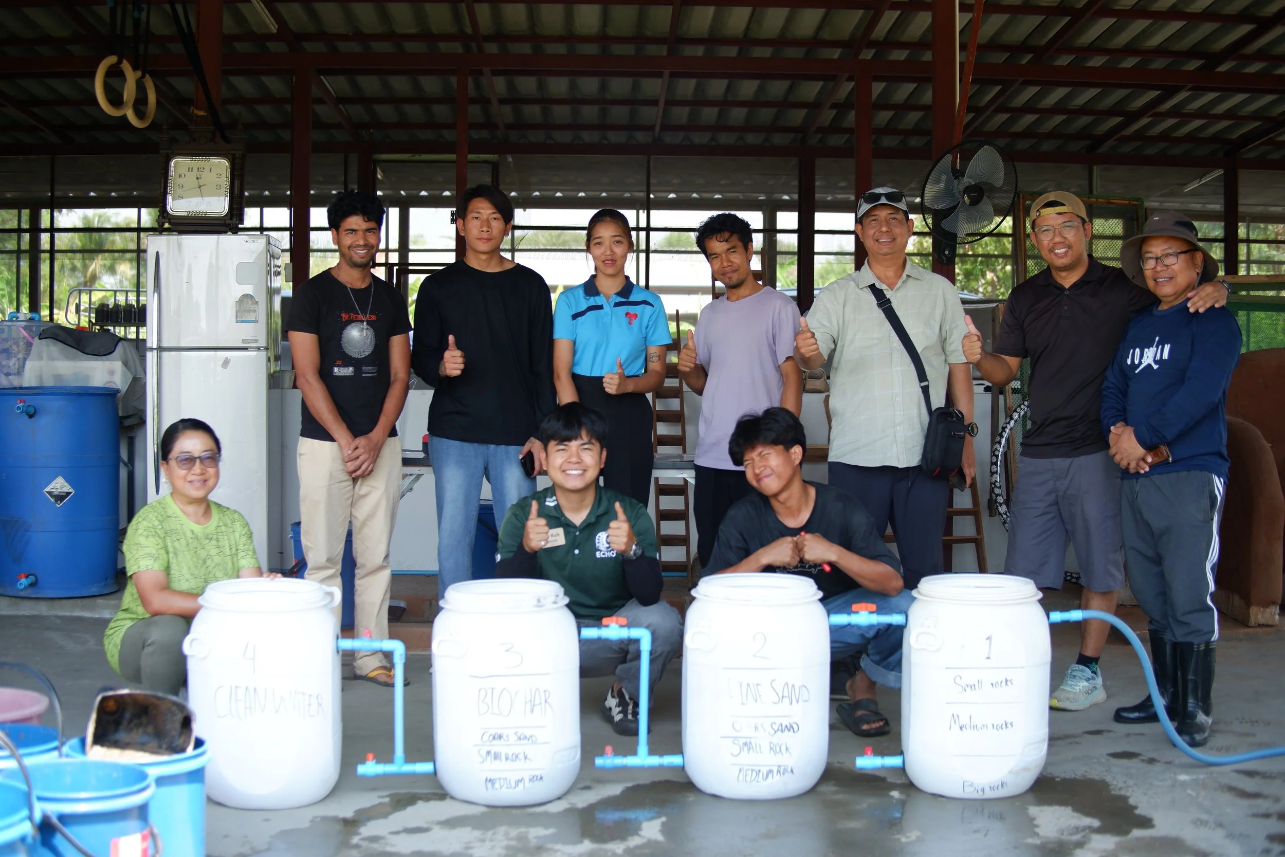 Biochar & Biosand Water Filtration Workshop