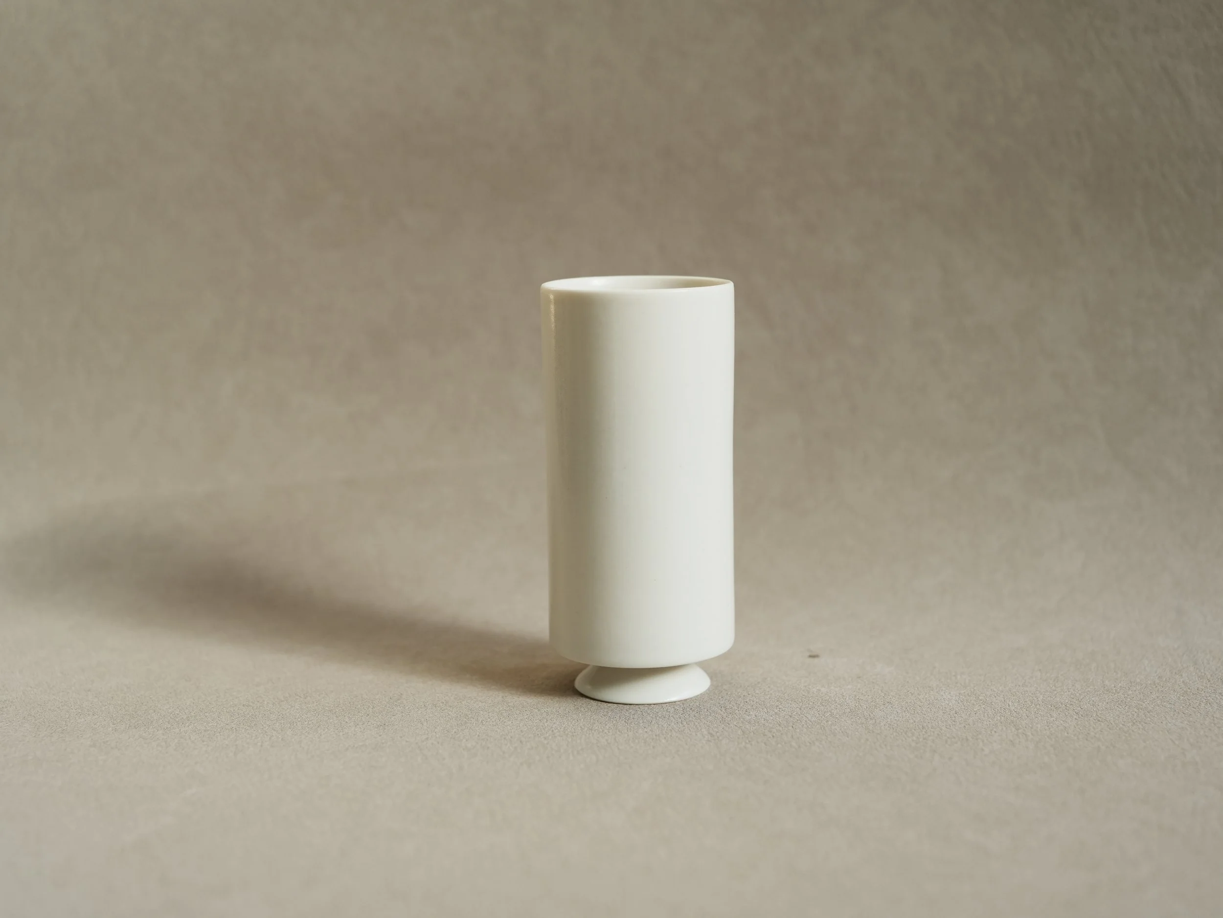 White Footed cup