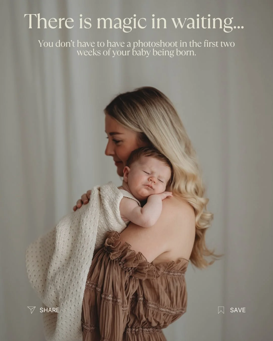 When I first started as a photographer I used to always do newborn photoshoots in the first two weeks, and now nearly all of my shoots happening around 6 weeks ✨

At the beginning I used to see families a year later for their birthday photoshoot and 