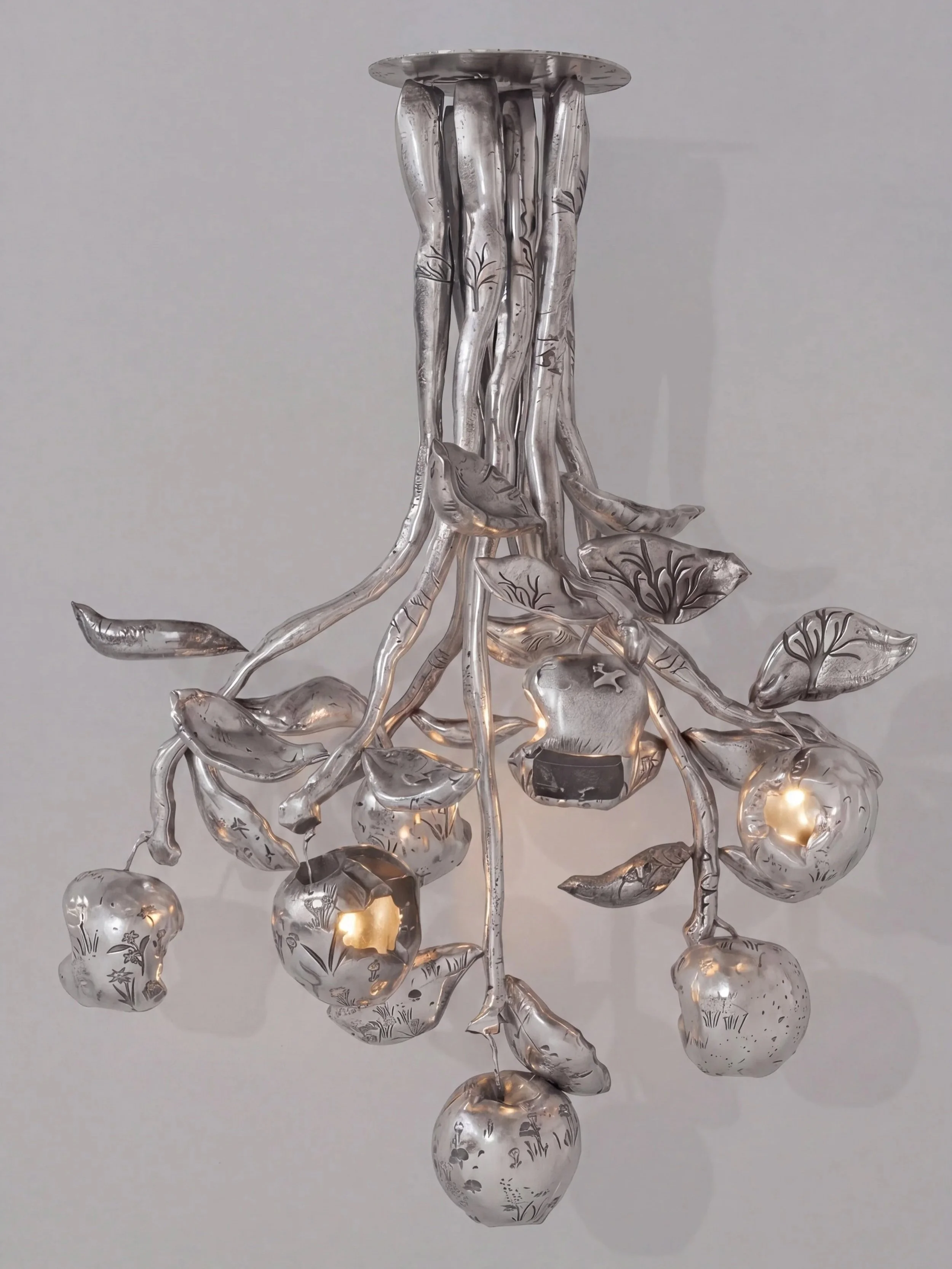 Forbidden Fruit Lamp  (Turned On)