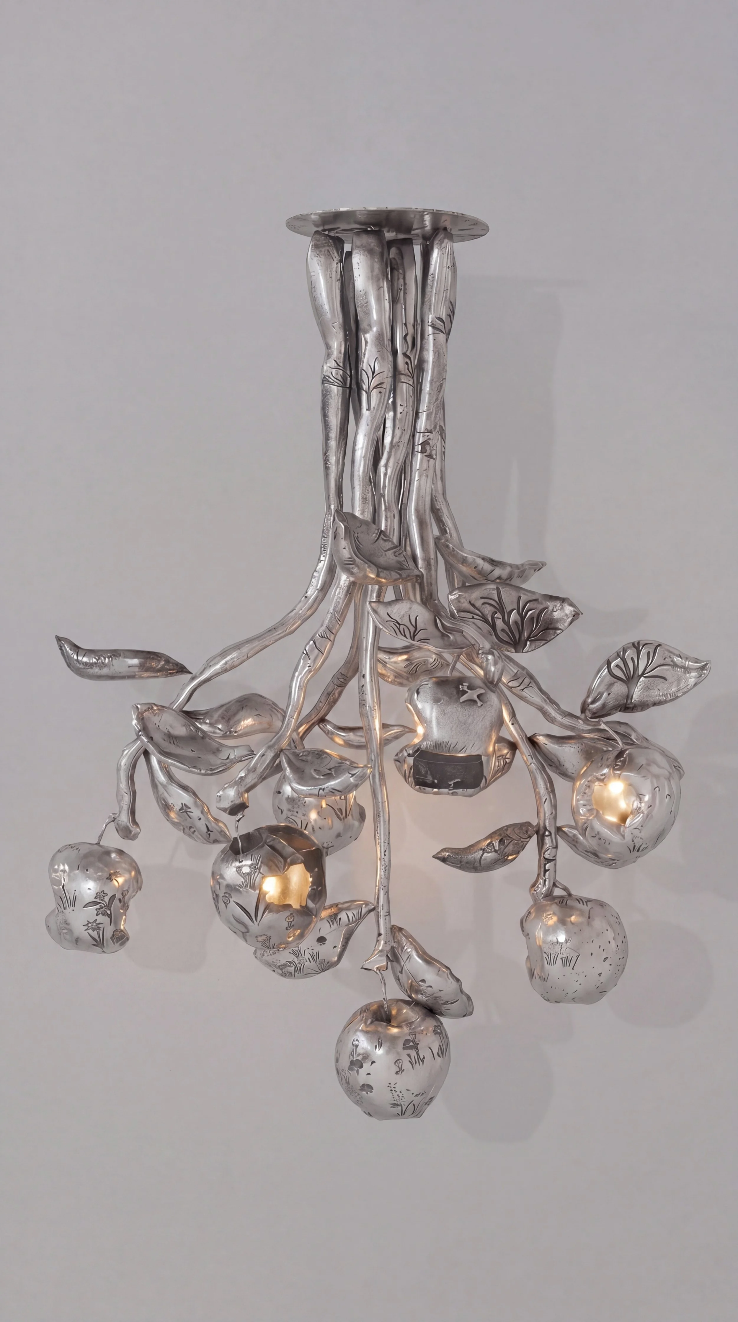 Forbidden Fruit Lamp  (Turned On)