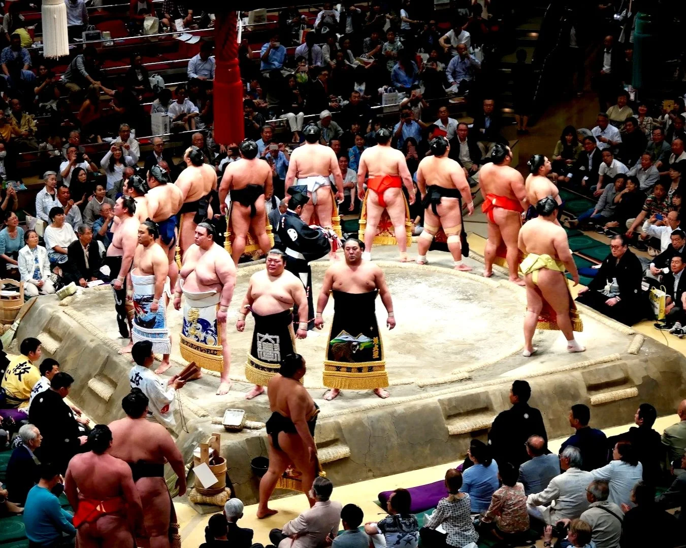 Sumo wrestling tournament