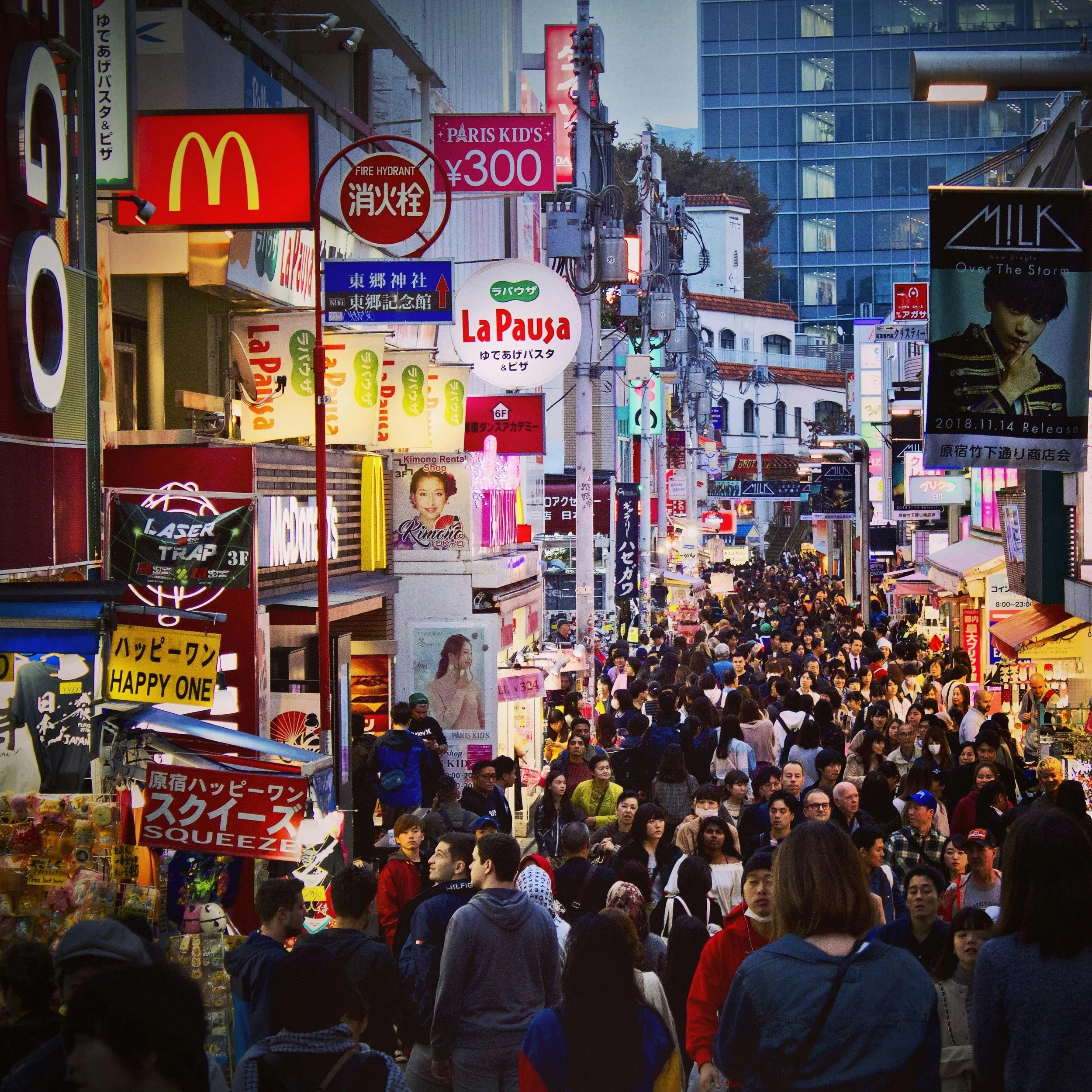Takeshita Dori Harajuku Tokyo