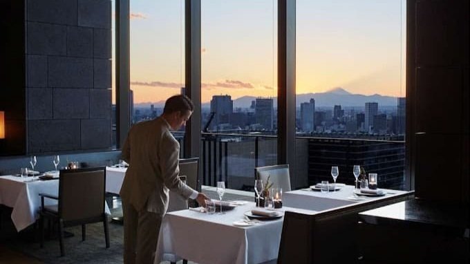 Aman Tokyo Dining Room