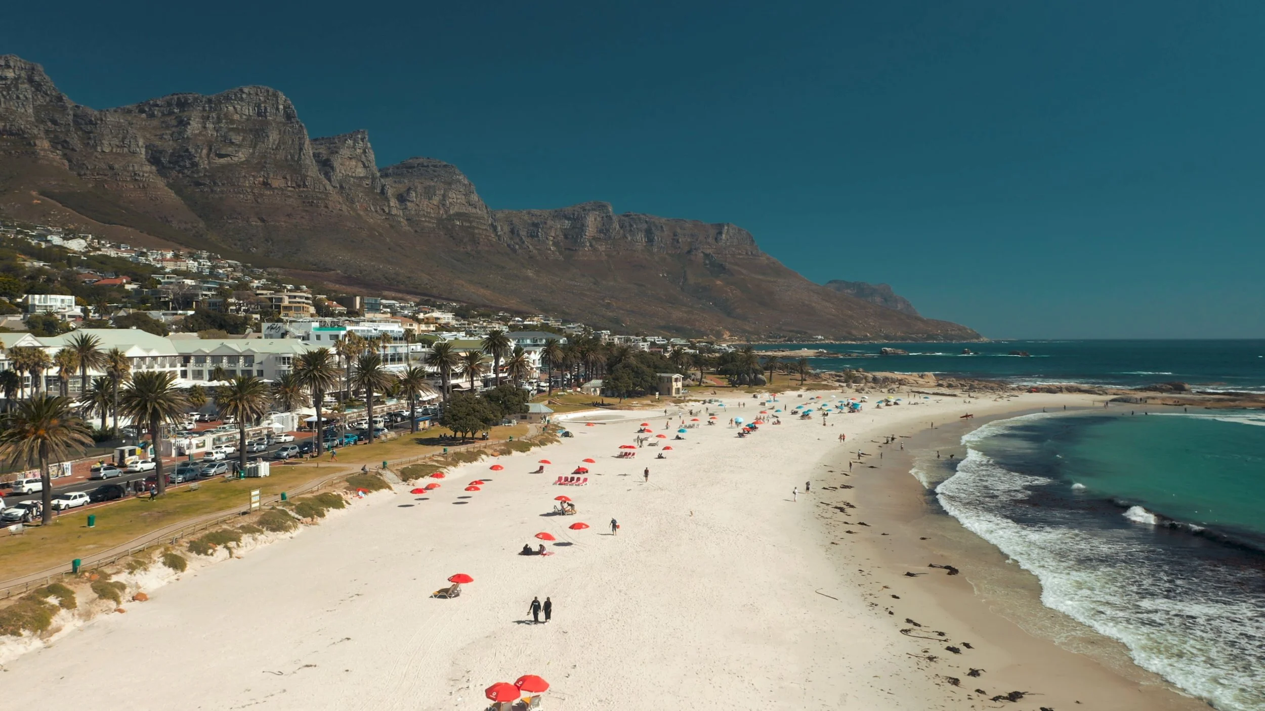 Camps Bay Cape Town from above