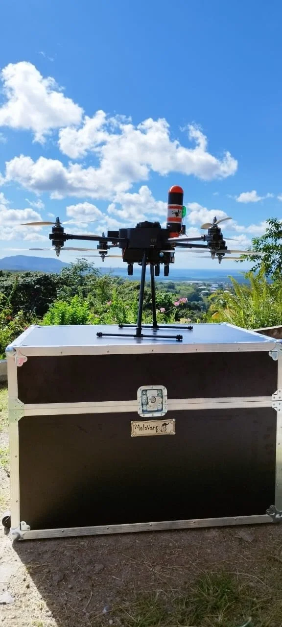 Boîte de rangement sur mesure pour drone. Malavan Box