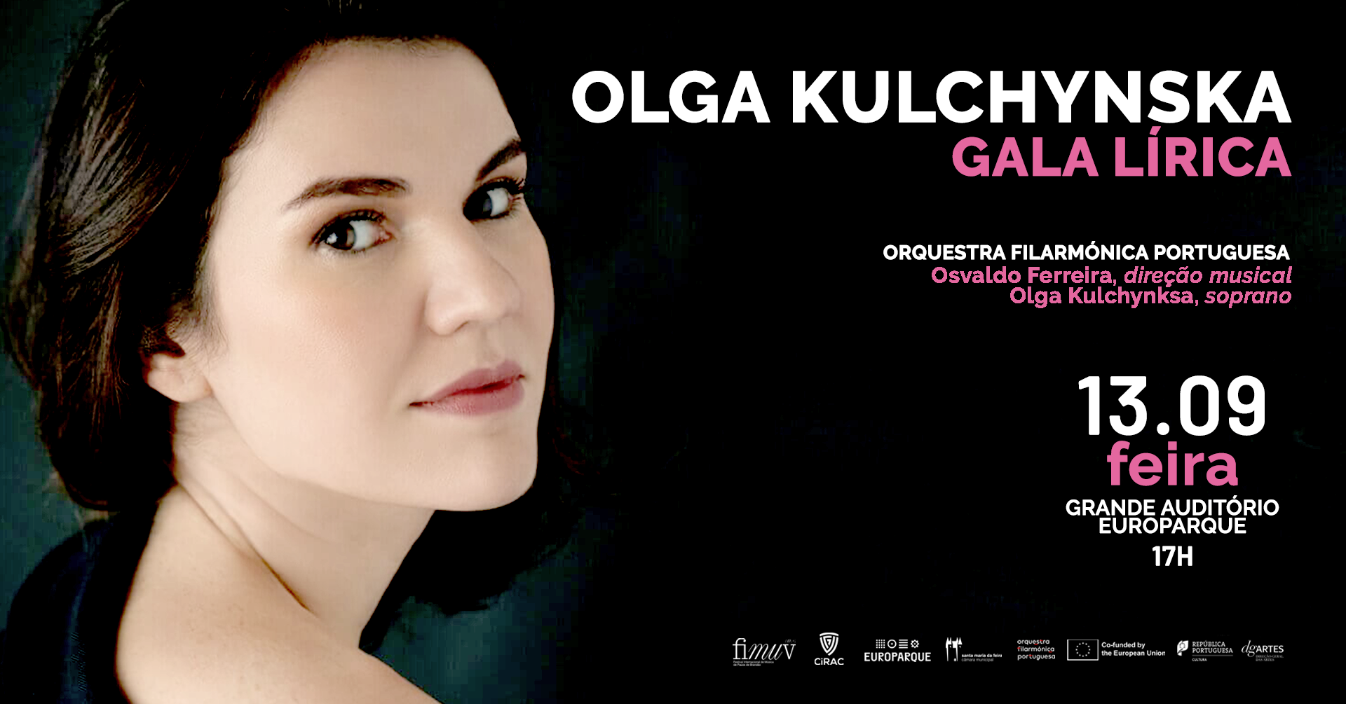 Gala Lírica com Olga Kulchynska 
