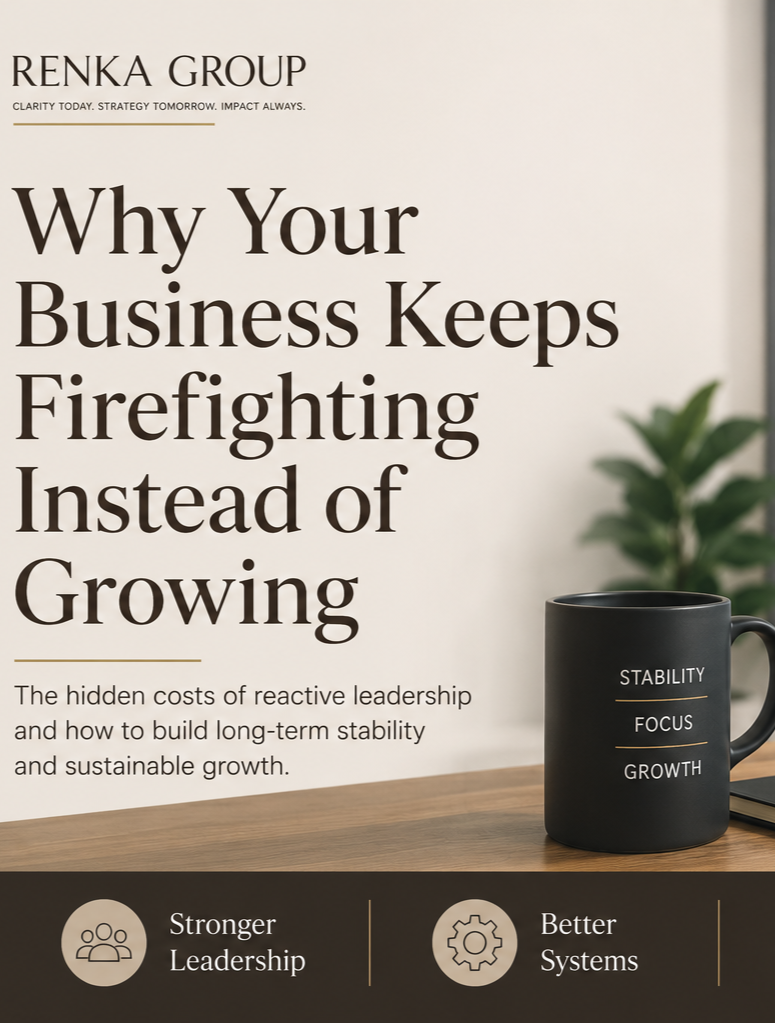 Why Your Business Keeps Firefighting Instead of Growing