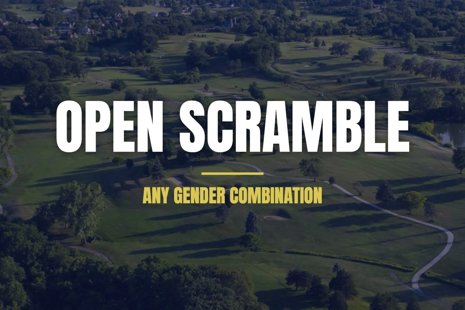 Open Scramble (Any Gender Combination)