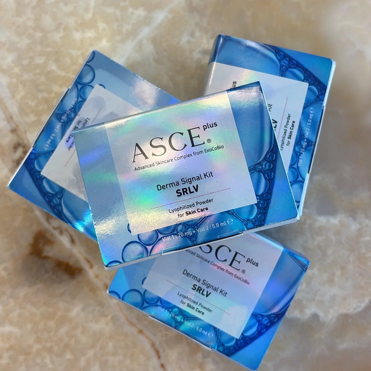 ASCE+ Exosomes For Skin Renewal 💙

Derived from rose petals and developed in South Korea, ASCE+ Exosomes are an advanced regenerative treatment designed to rejuvenate the skin from within.

By supporting natural cell communication and repair, exosom
