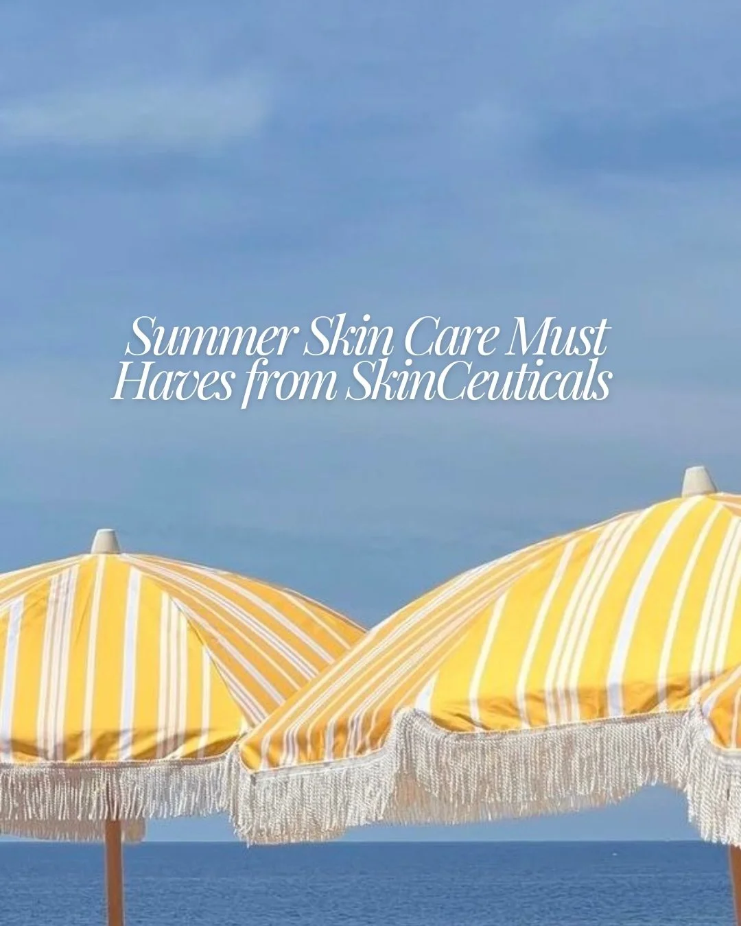 Healthy summer skin starts with the right skincare☀️

Our SkinCeuticals range is here to help keep your skin protected, hydrated and radiant every day.

Take advantage of 50% OFF all Skin Ceuticals products.

Speak to our team for personalised skinca