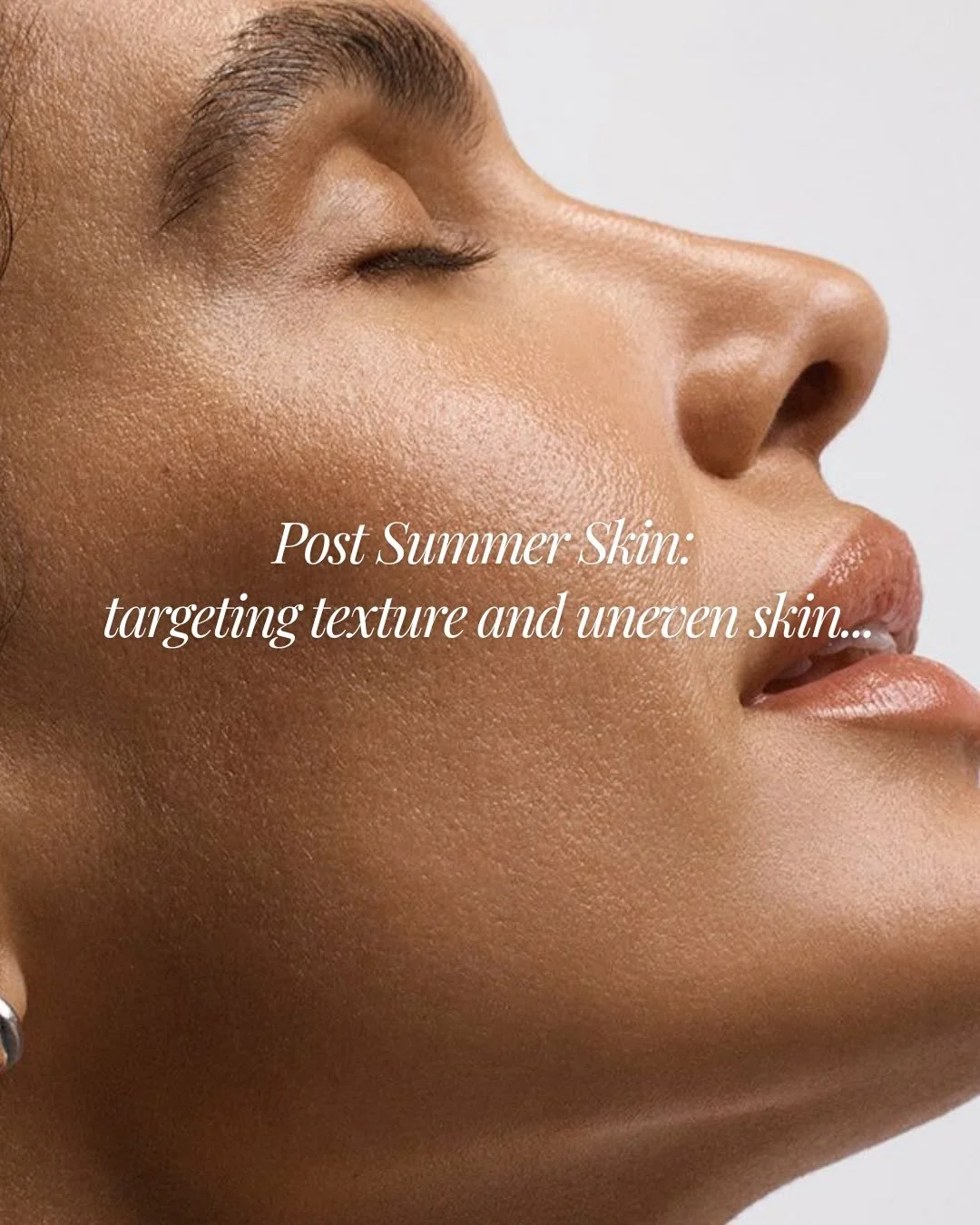 Post-summer skin deserves a reset.

After months of increased sun exposure, skin can be left looking dull, uneven and textured, with pigmentation and pores appearing more noticeable.

This is the season to focus on repair, renewal and collagen stimul