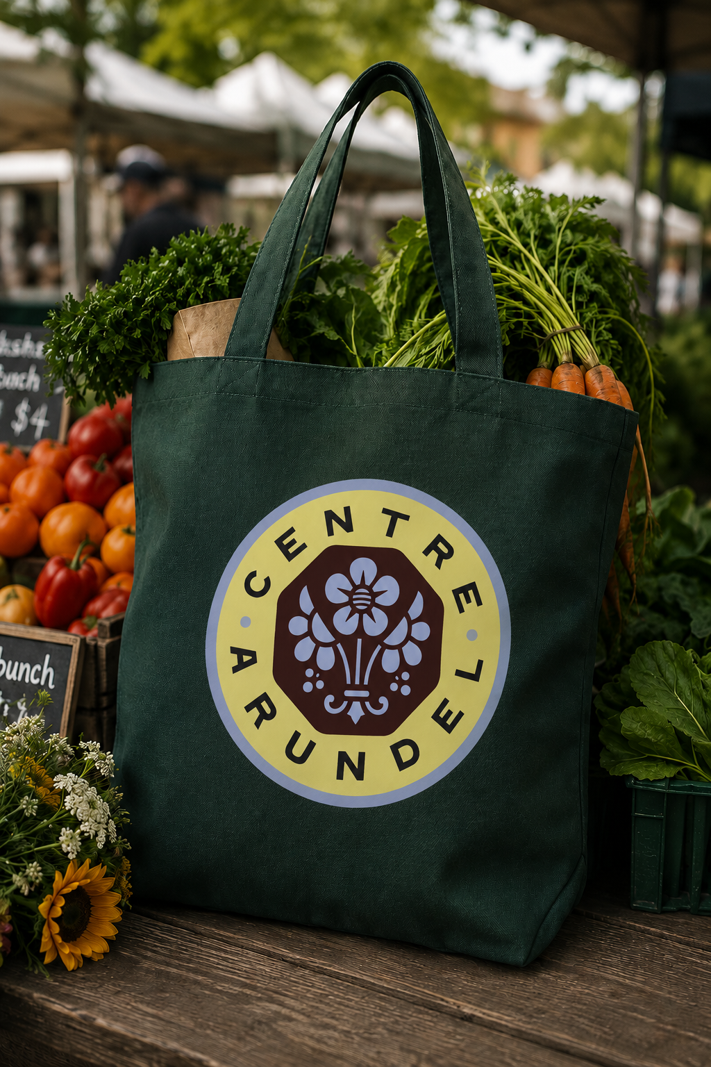Grand sac de marché Centre Arundel