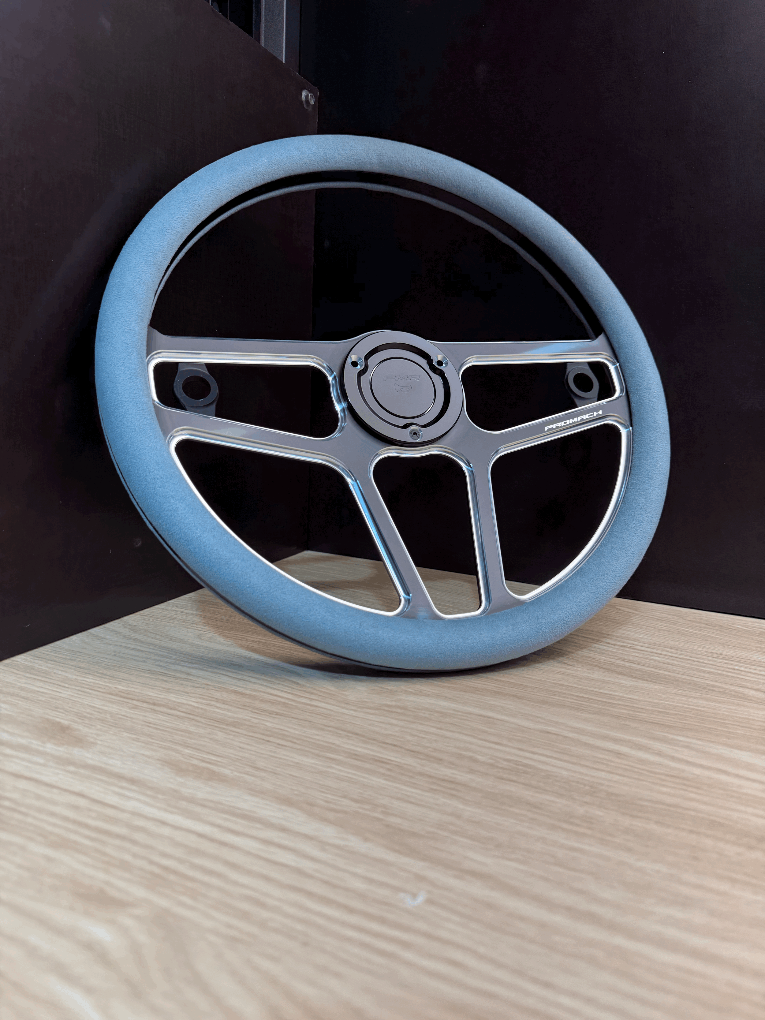 DR-2 billet steering wheel