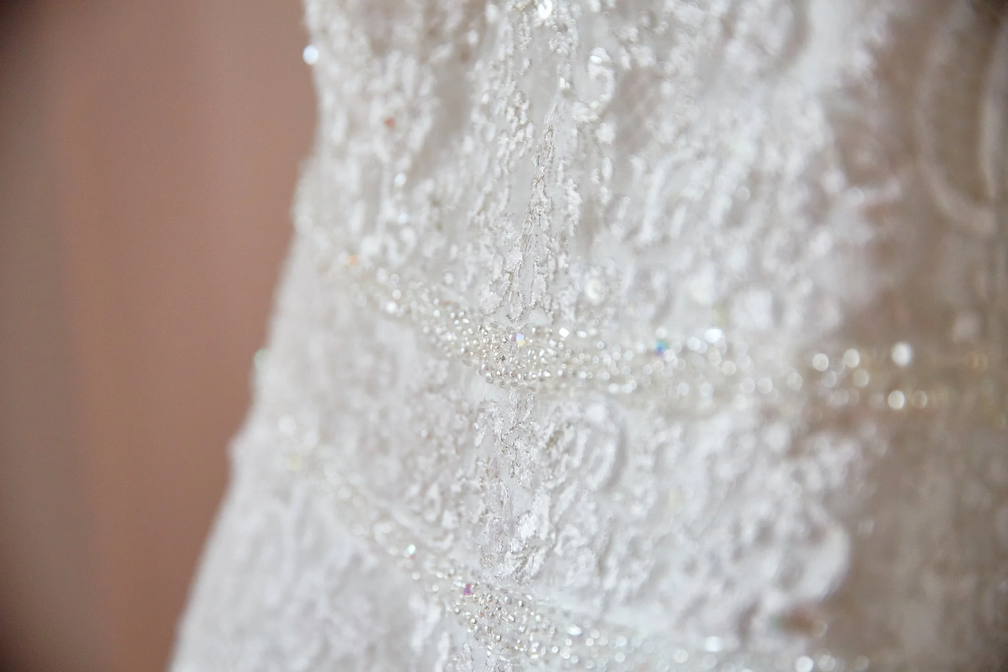 Close-up of a textured, crystalline surface with a sparkling, glittering appearance.