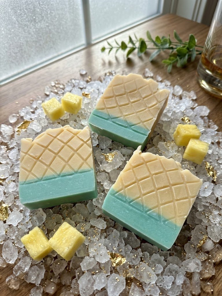 Iced Pineapple Goat Milk Soap